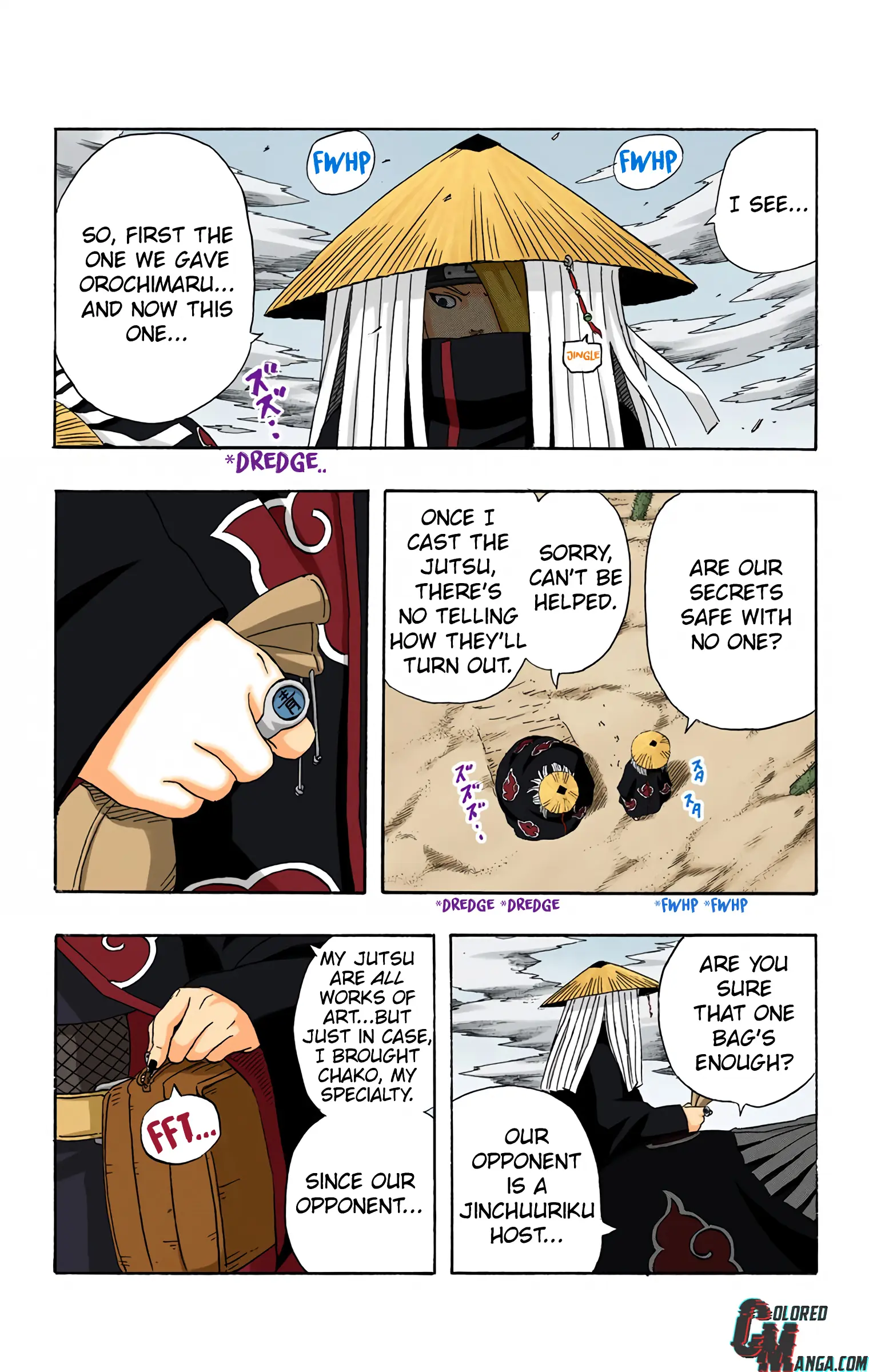 Naruto Colored Manga Online, chapter 247, page 13