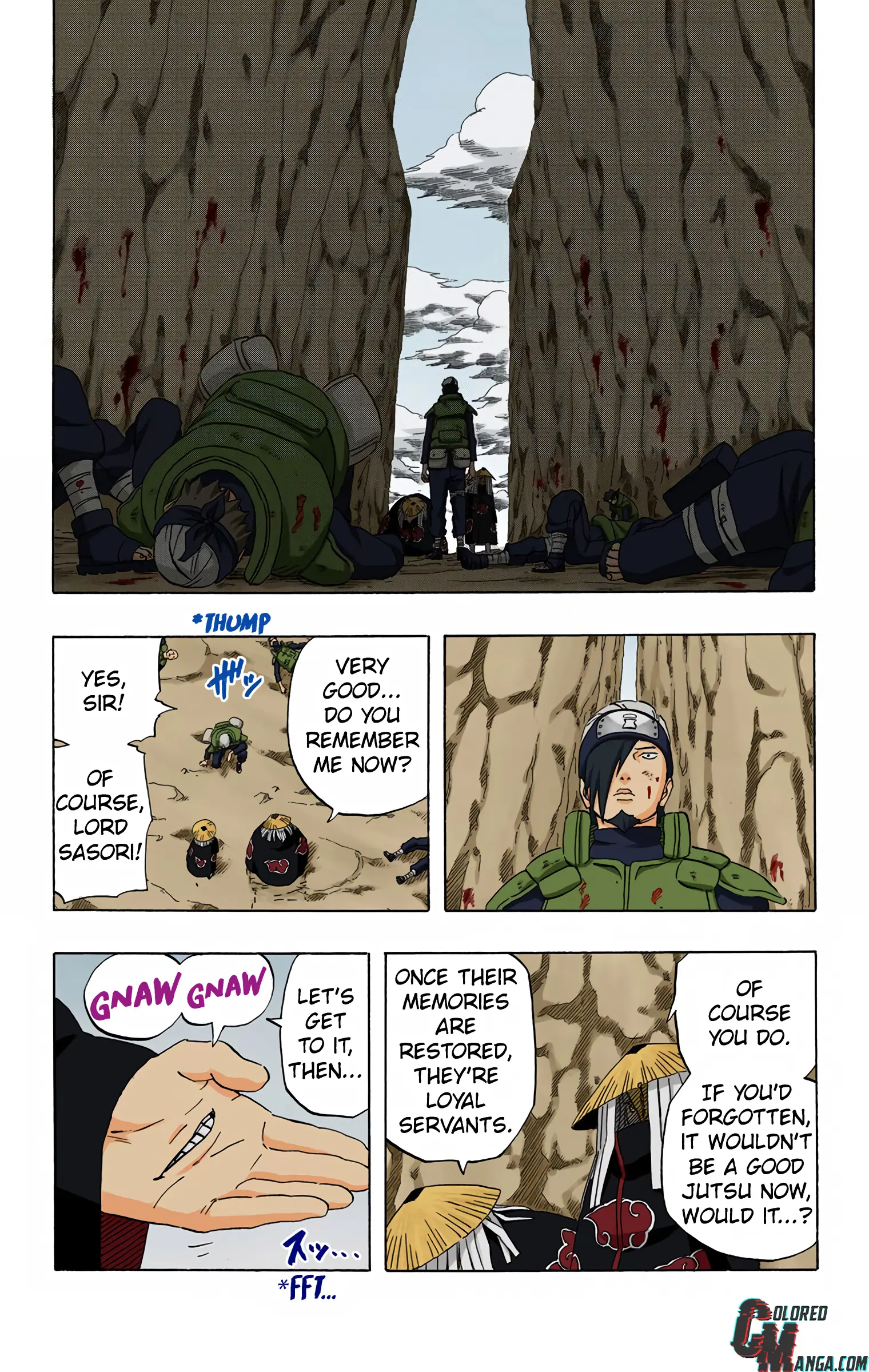 Naruto Colored Manga Online, chapter 247, page 16