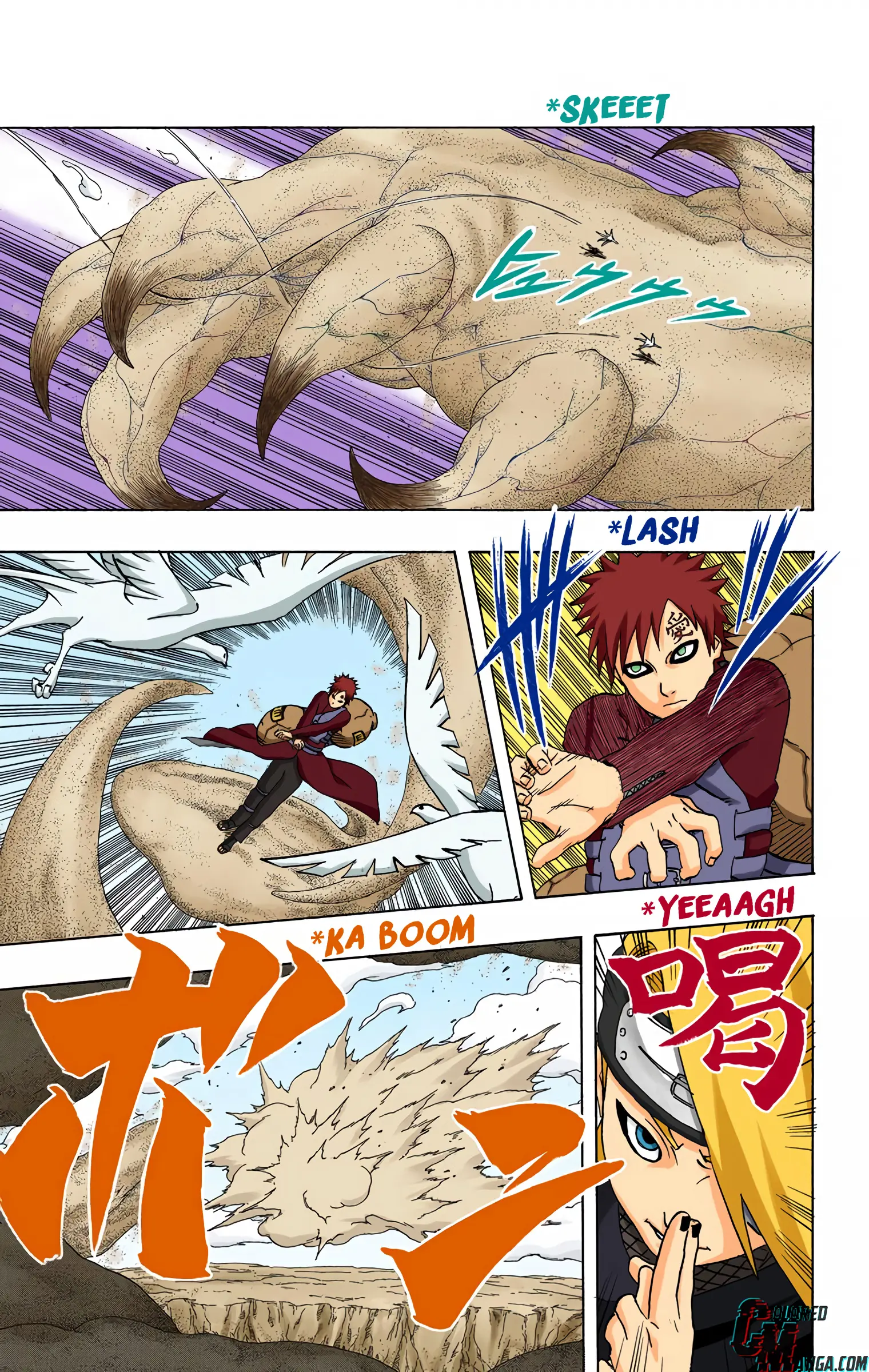 Naruto Colored Manga Online, chapter 248, page 15
