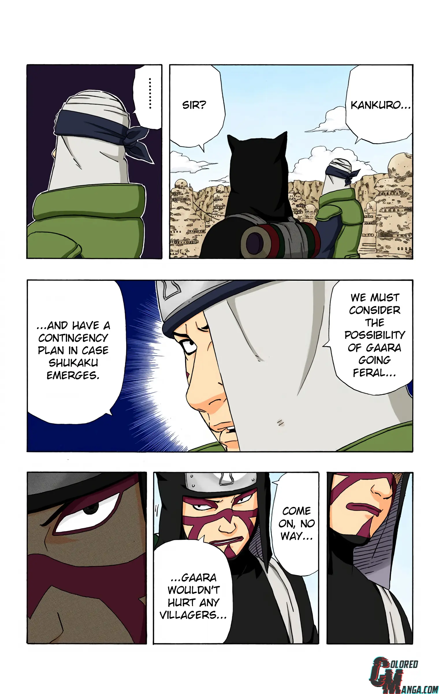 Naruto Colored Manga Online, chapter 249, page 5