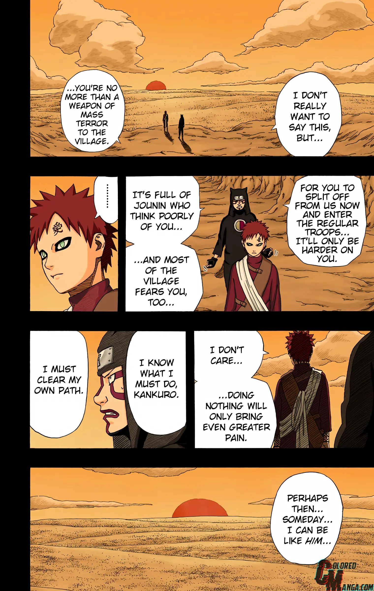 Naruto Colored Manga Online, chapter 249, page 6