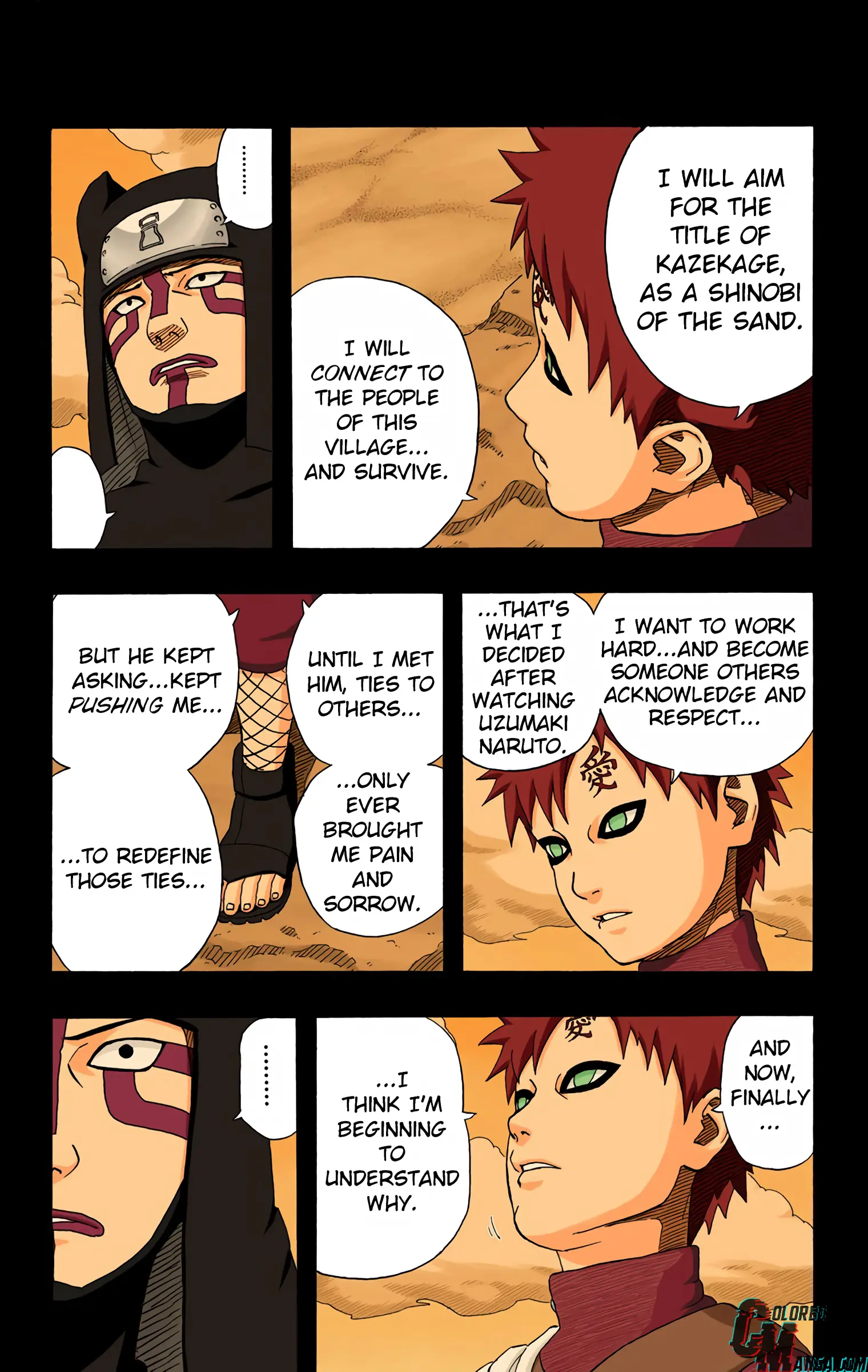 Naruto Colored Manga Online, chapter 249, page 7
