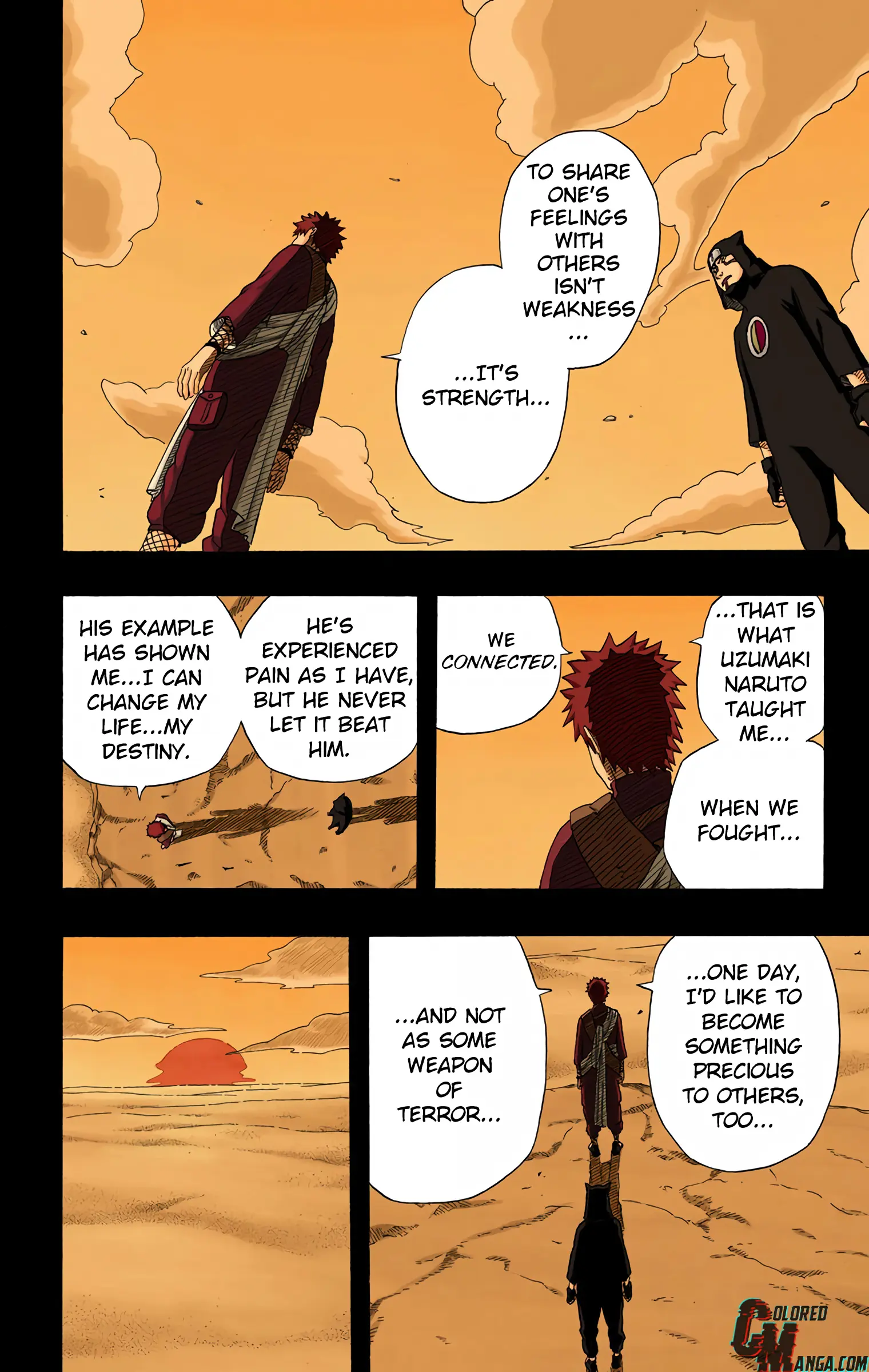 Naruto Colored Manga Online, chapter 249, page 8