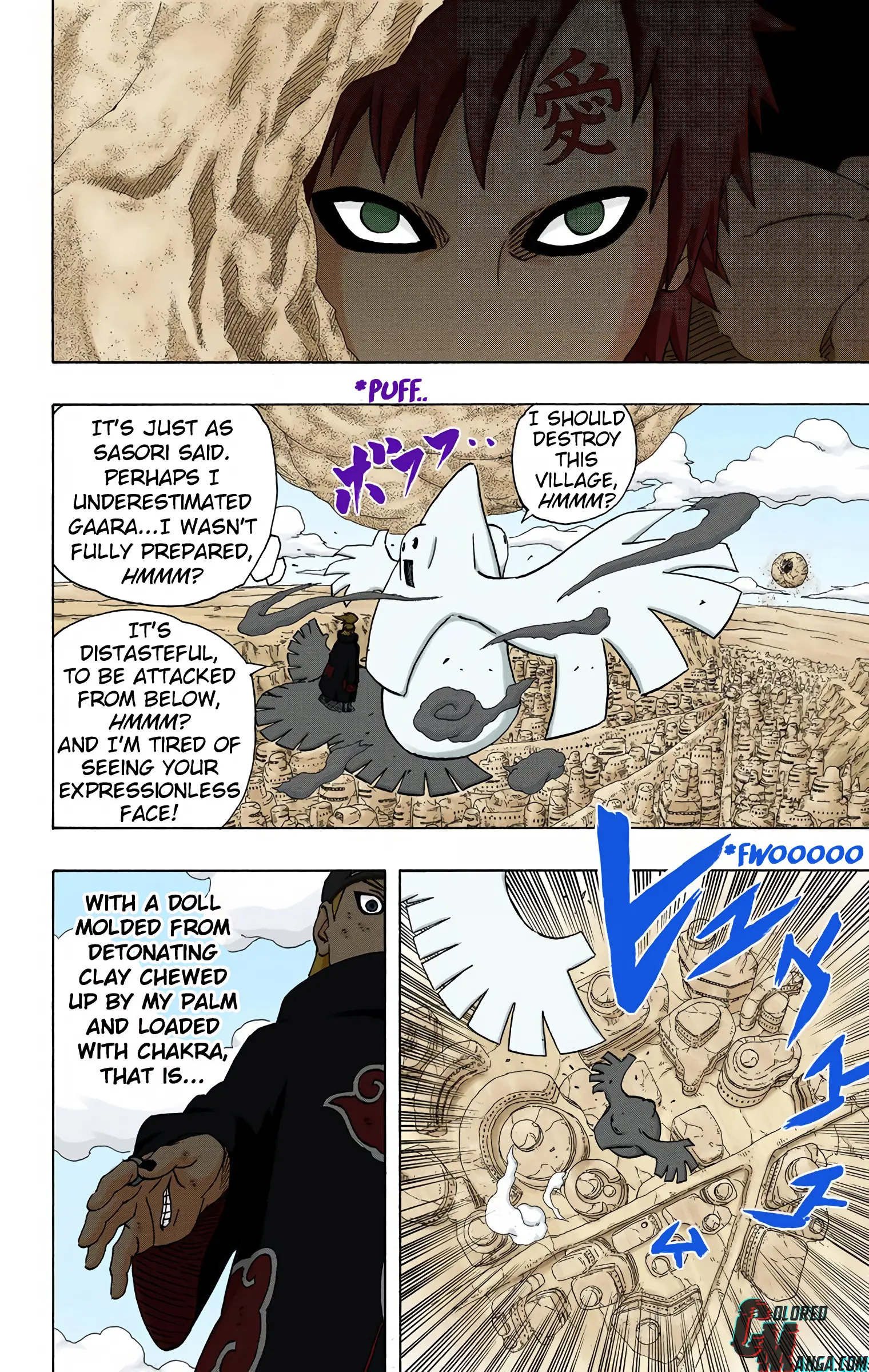 Naruto Colored Manga Online, chapter 249, page 10