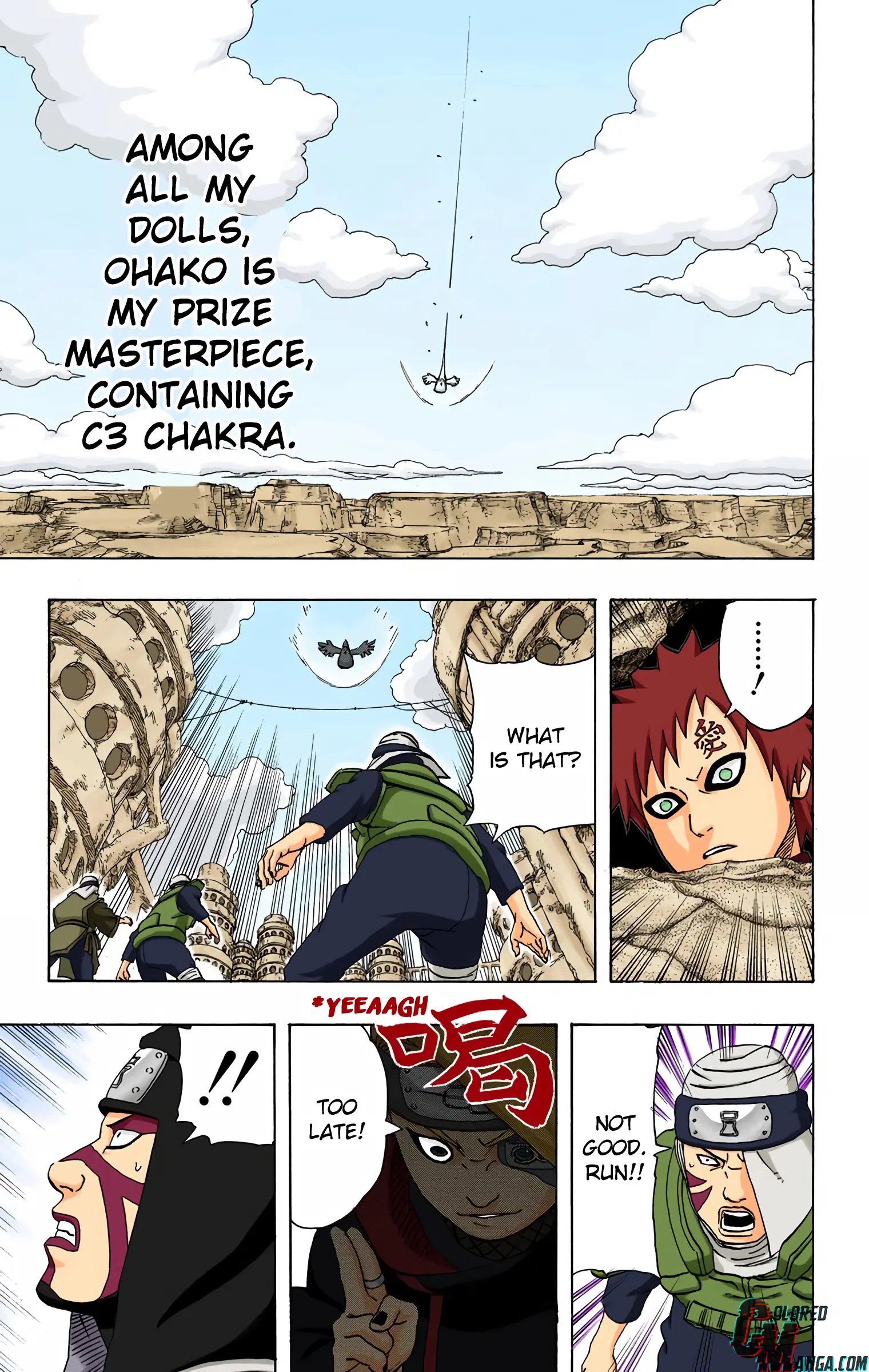 Naruto Colored Manga Online, chapter 249, page 11