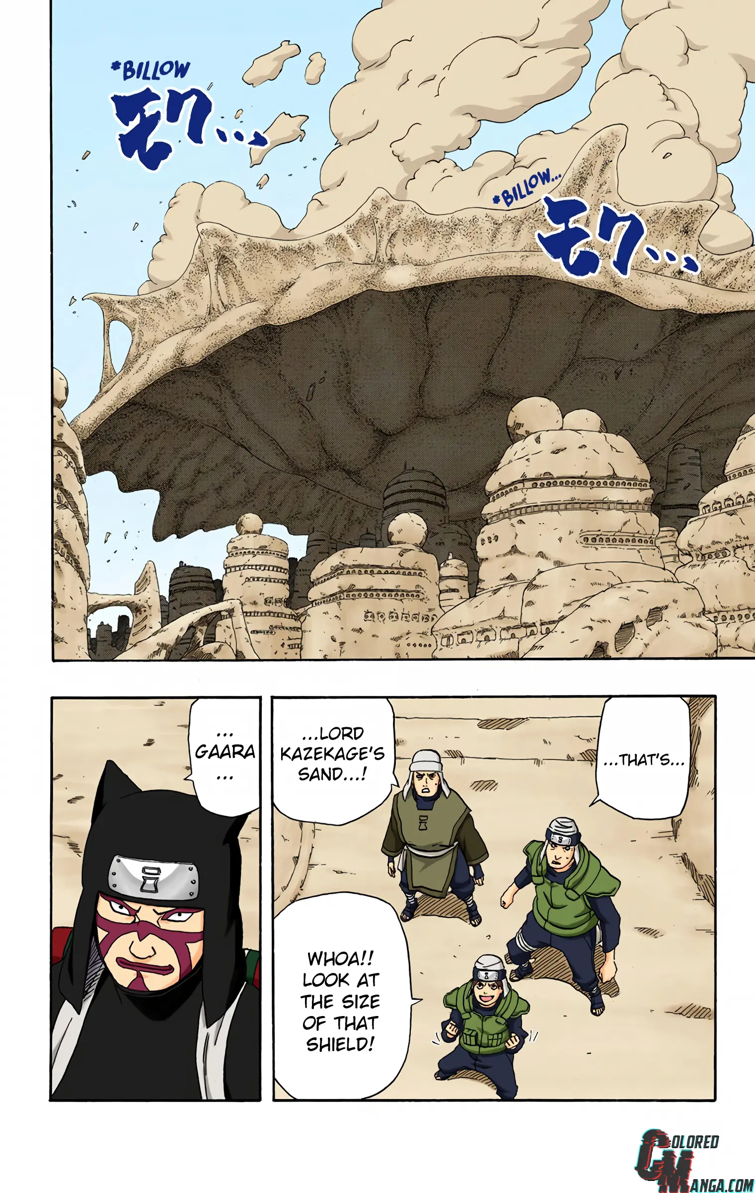 Naruto Colored Manga Online, chapter 249, page 13