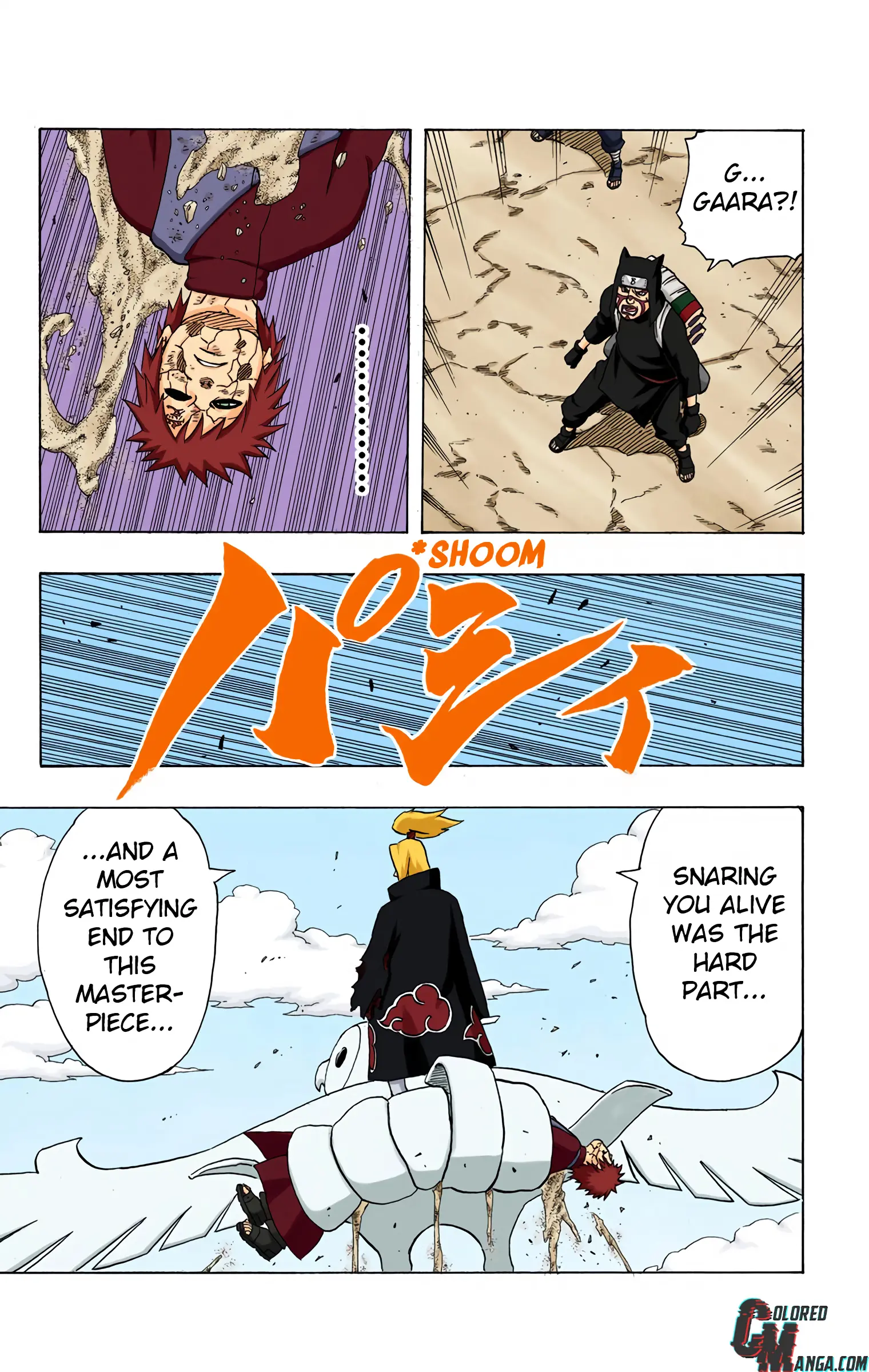 Naruto Colored Manga Online, chapter 249, page 18