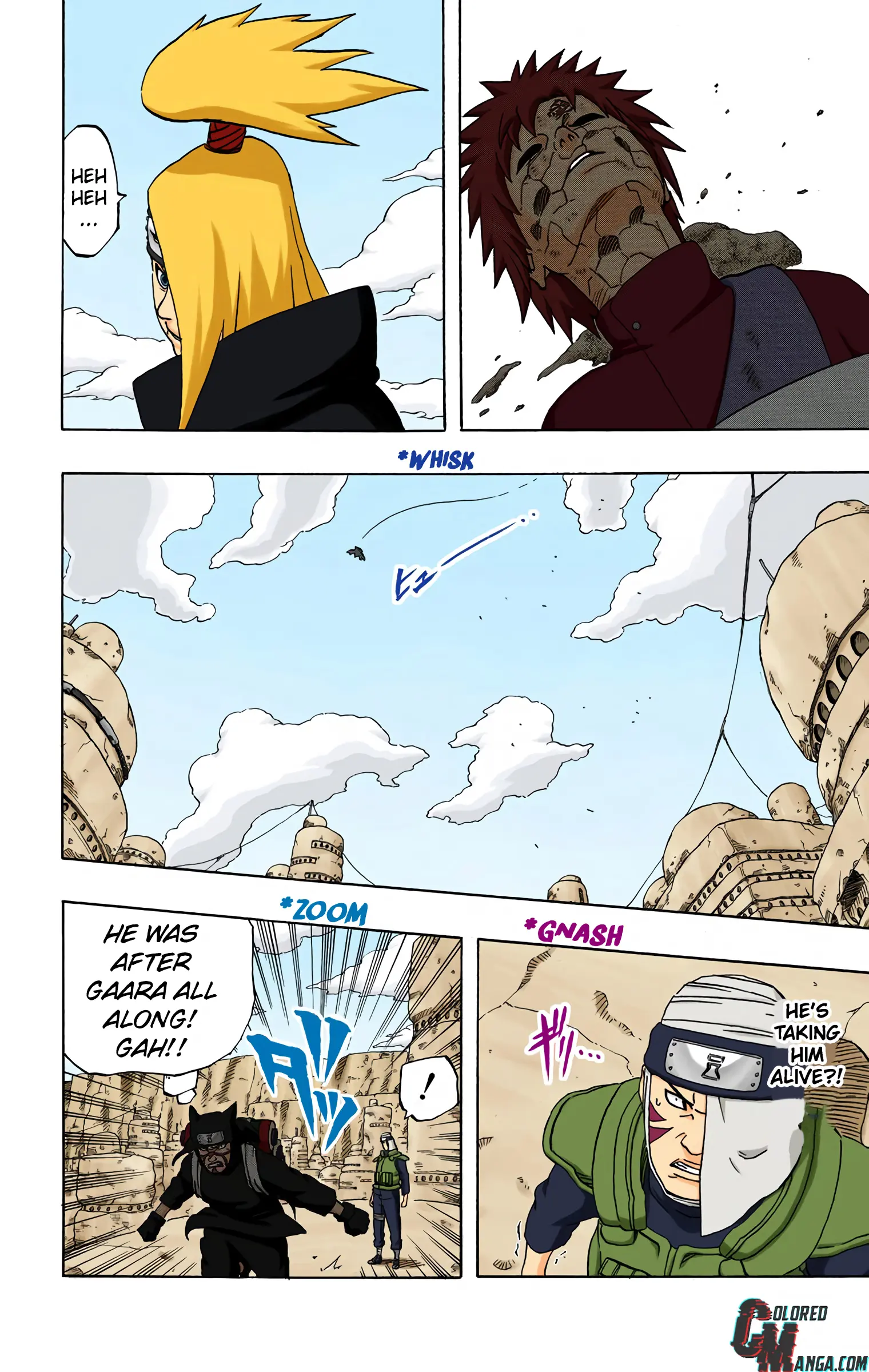 Naruto Colored Manga Online, chapter 250, page 2