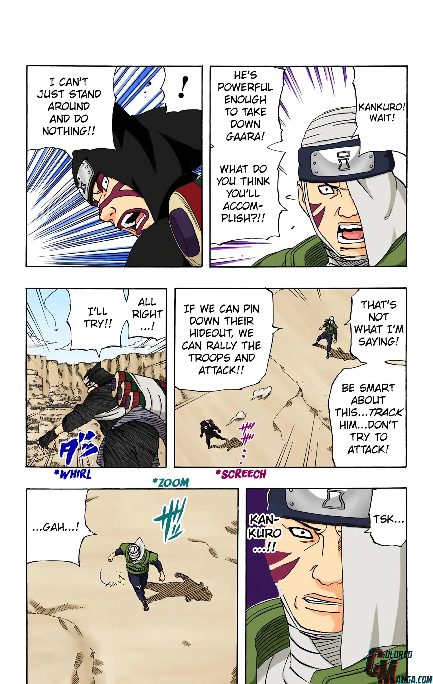 Naruto Colored Manga Online, chapter 250, page 3