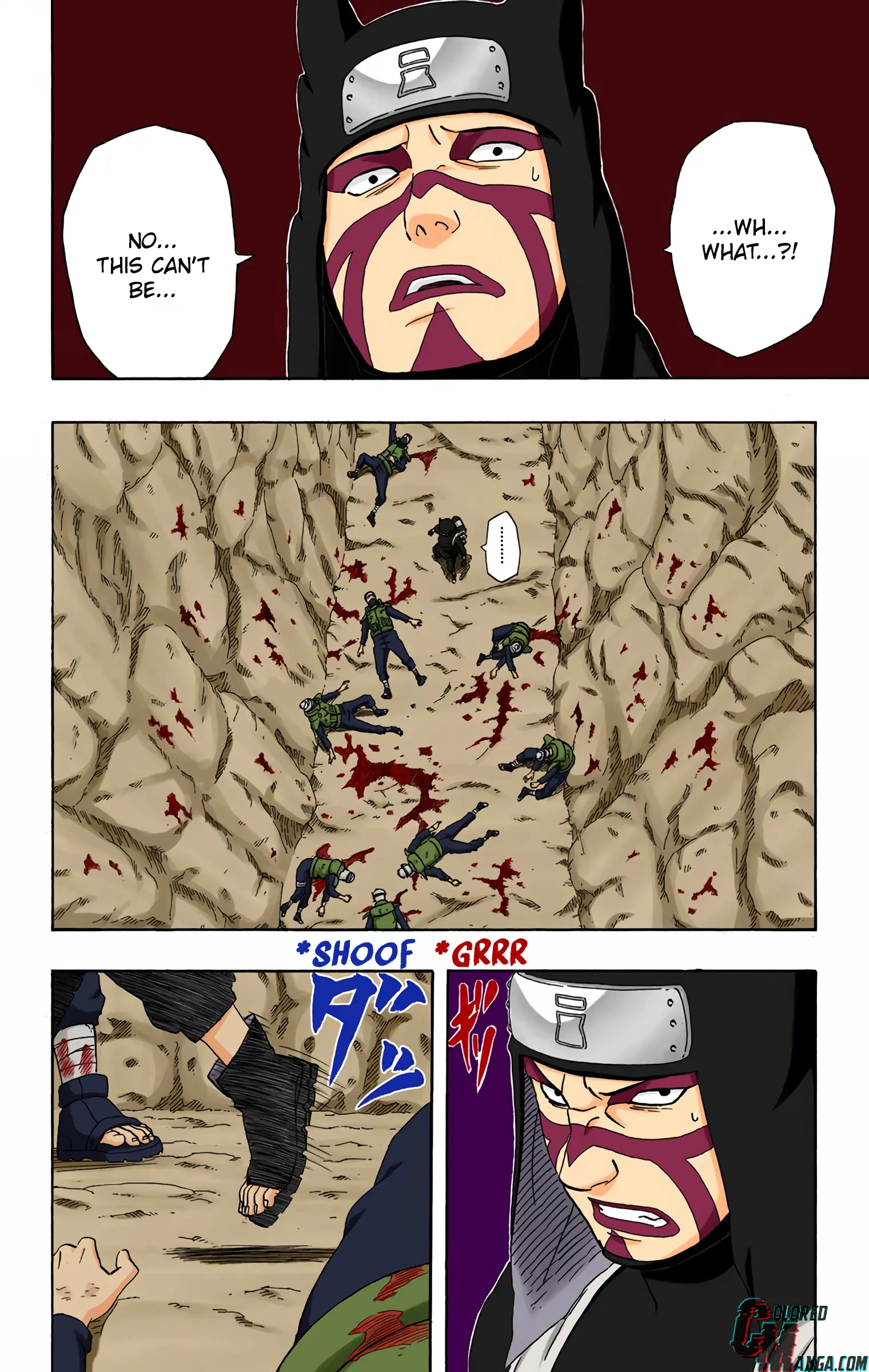 Naruto Colored Manga Online, chapter 250, page 6