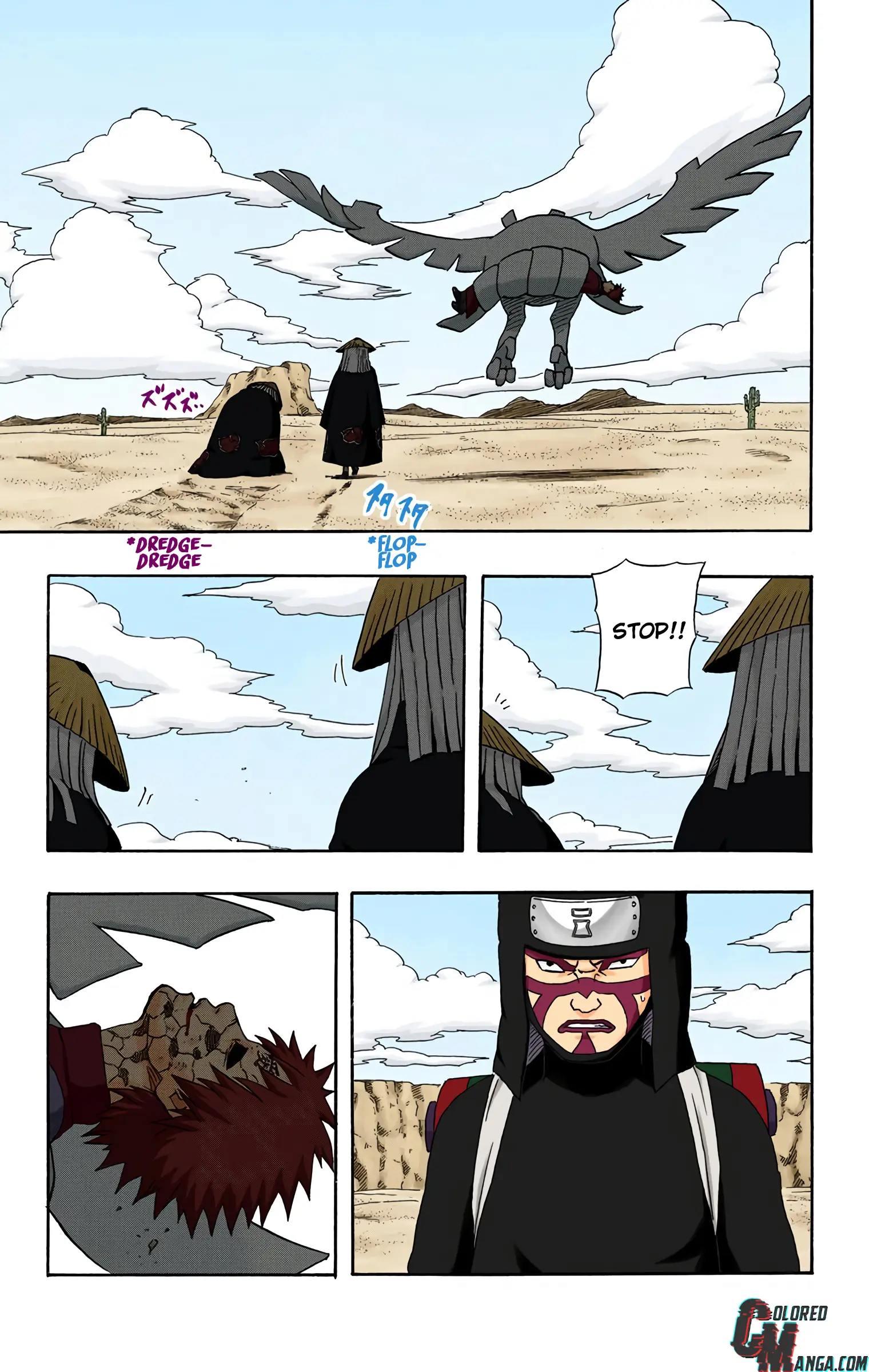 Naruto Colored Manga Online, chapter 250, page 7