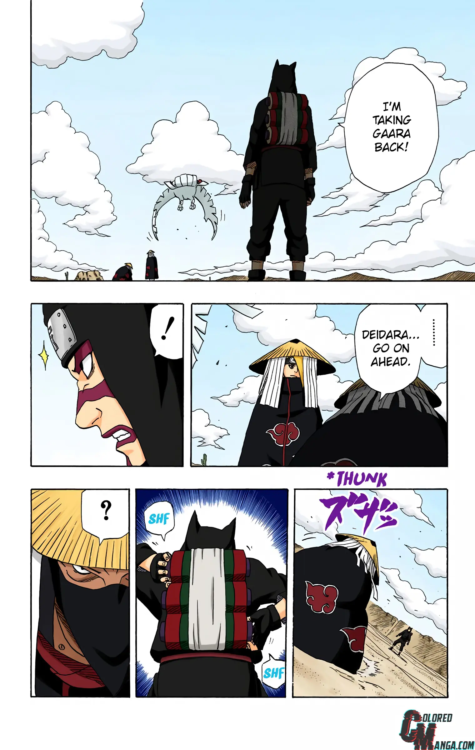 Naruto Colored Manga Online, chapter 250, page 8
