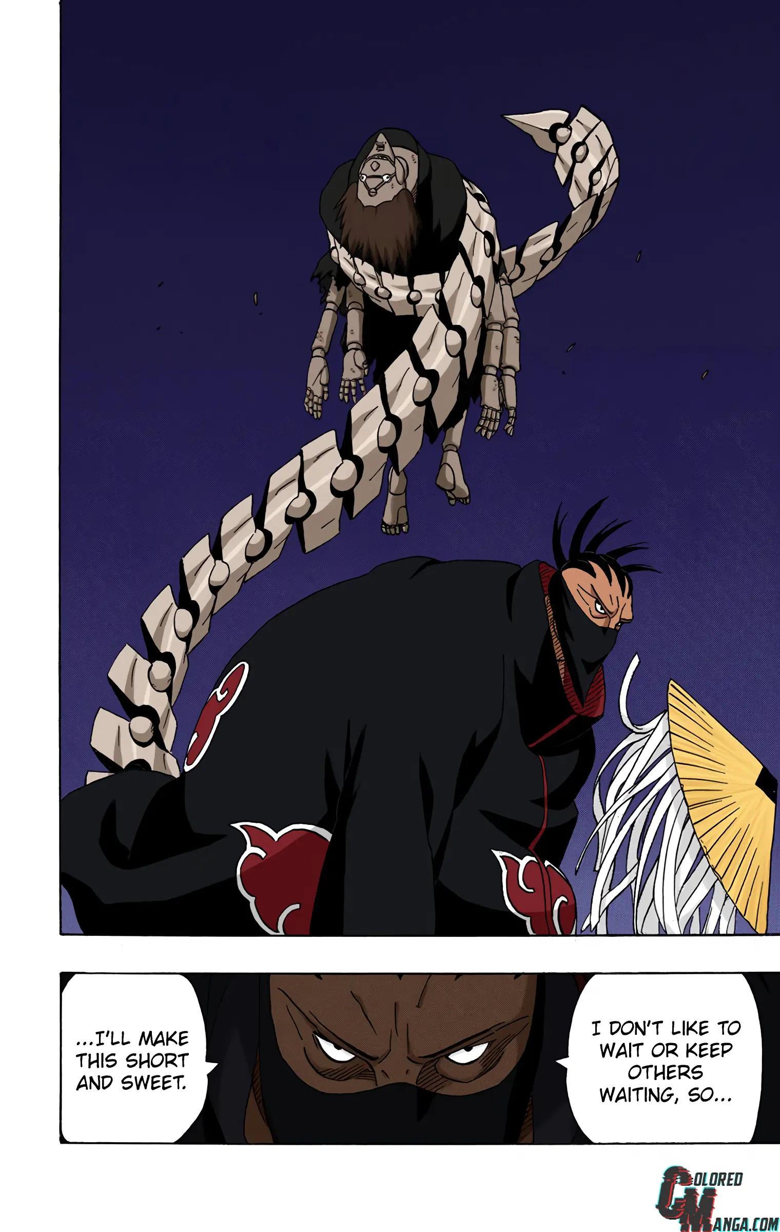 Naruto Colored Manga Online, chapter 250, page 11