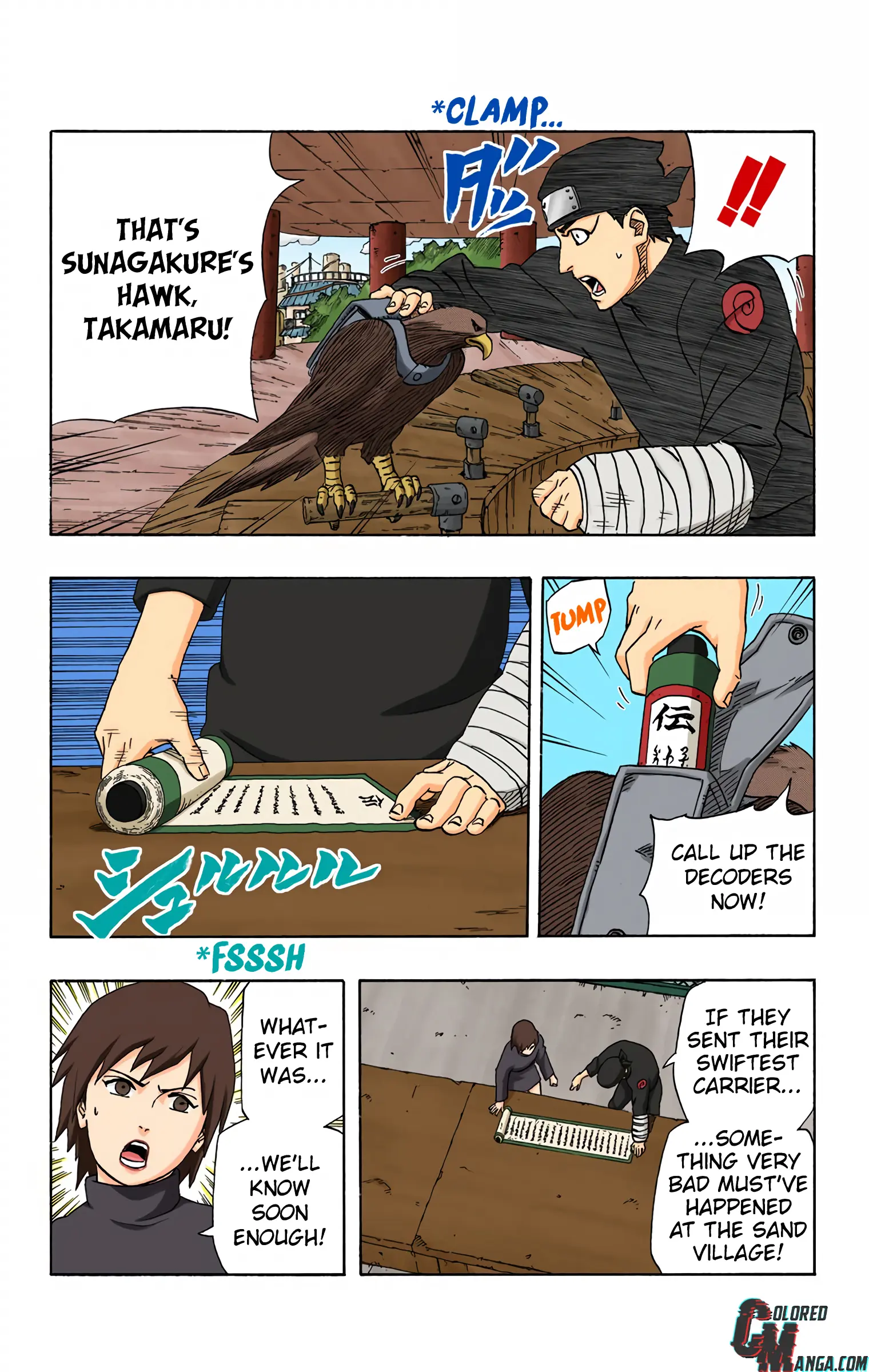 Naruto Colored Manga Online, chapter 250, page 14