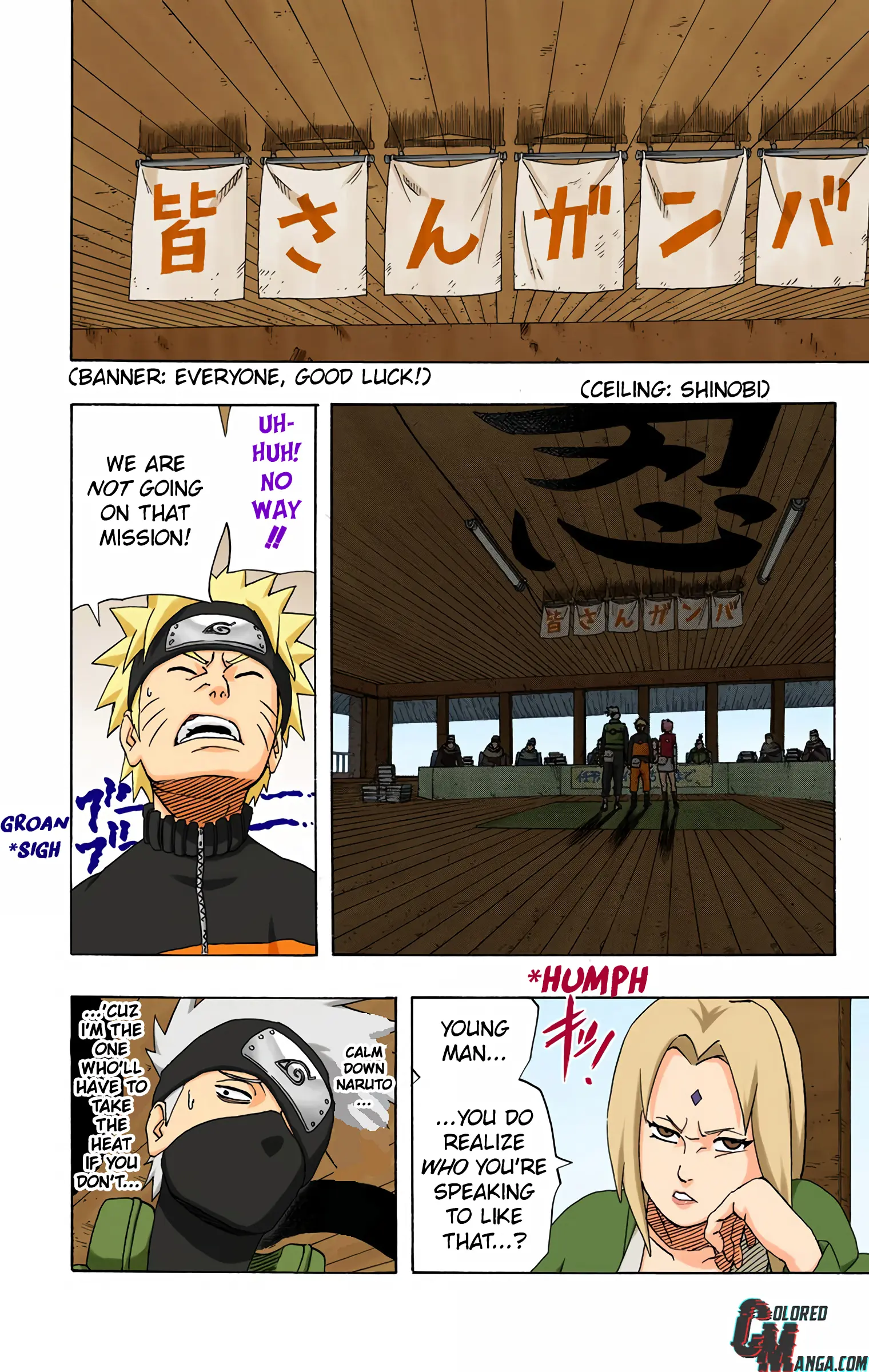 Naruto Colored Manga Online, chapter 250, page 15
