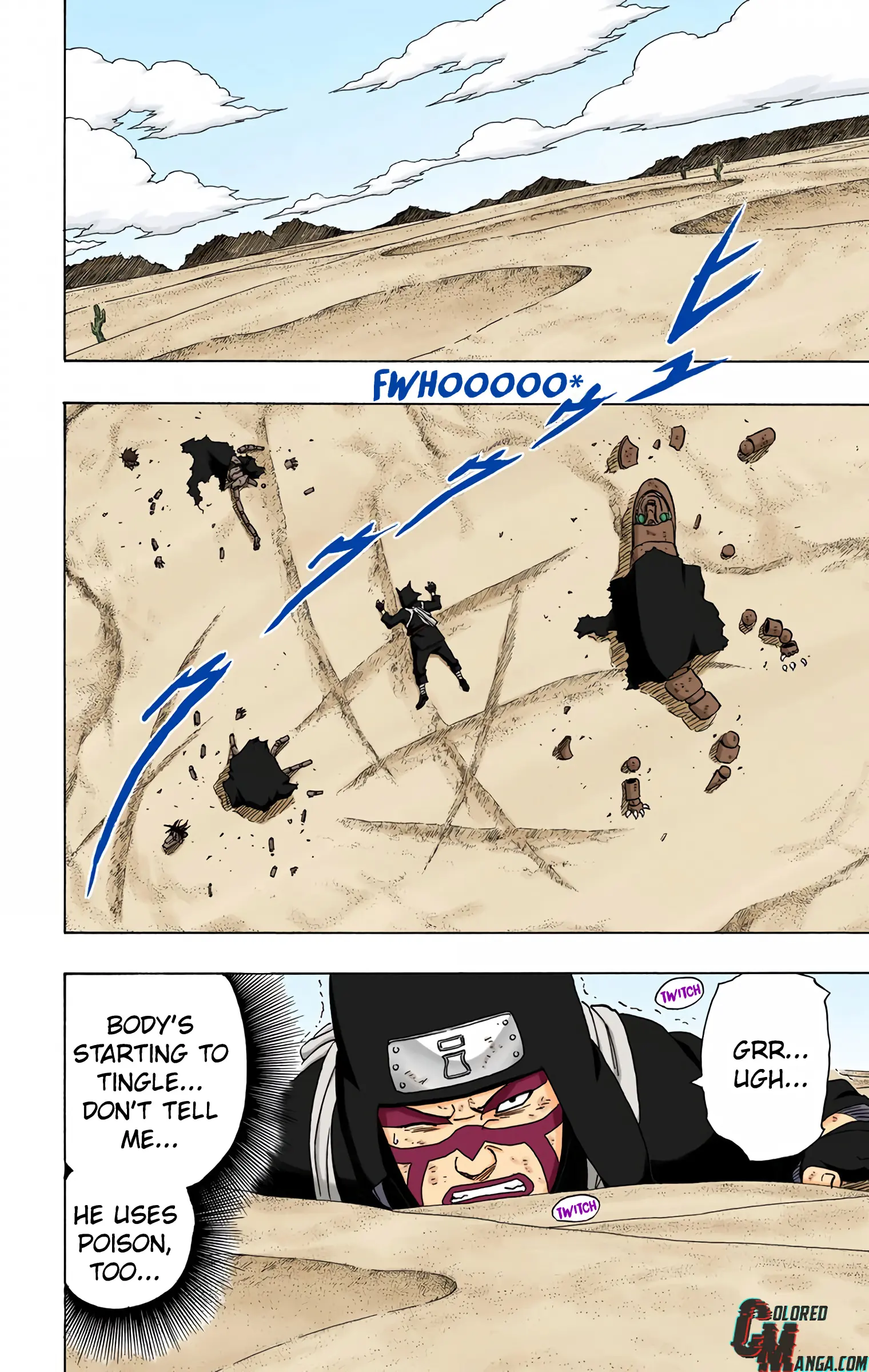 Naruto Colored Manga Online, chapter 251, page 2