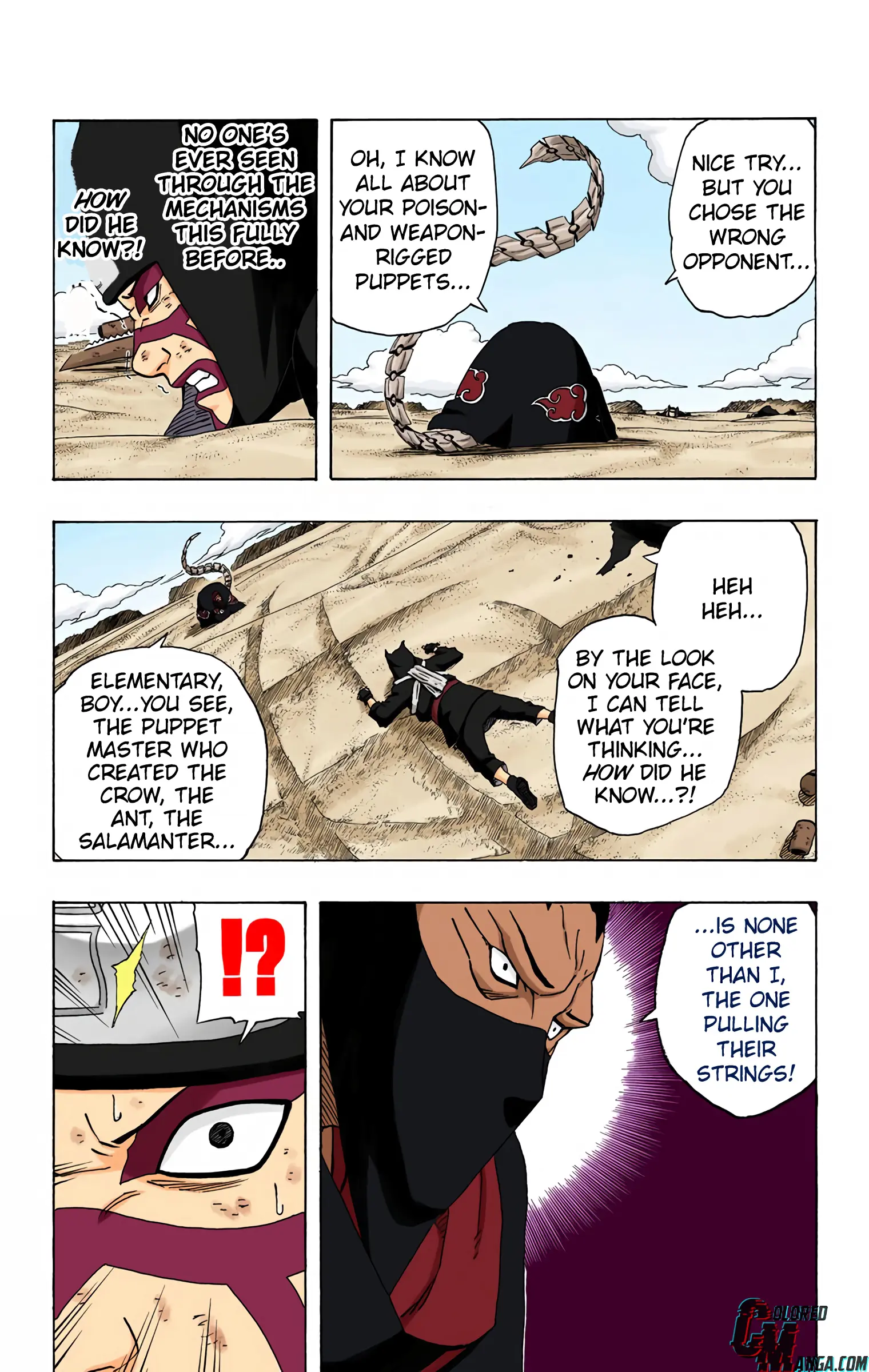 Naruto Colored Manga Online, chapter 251, page 3