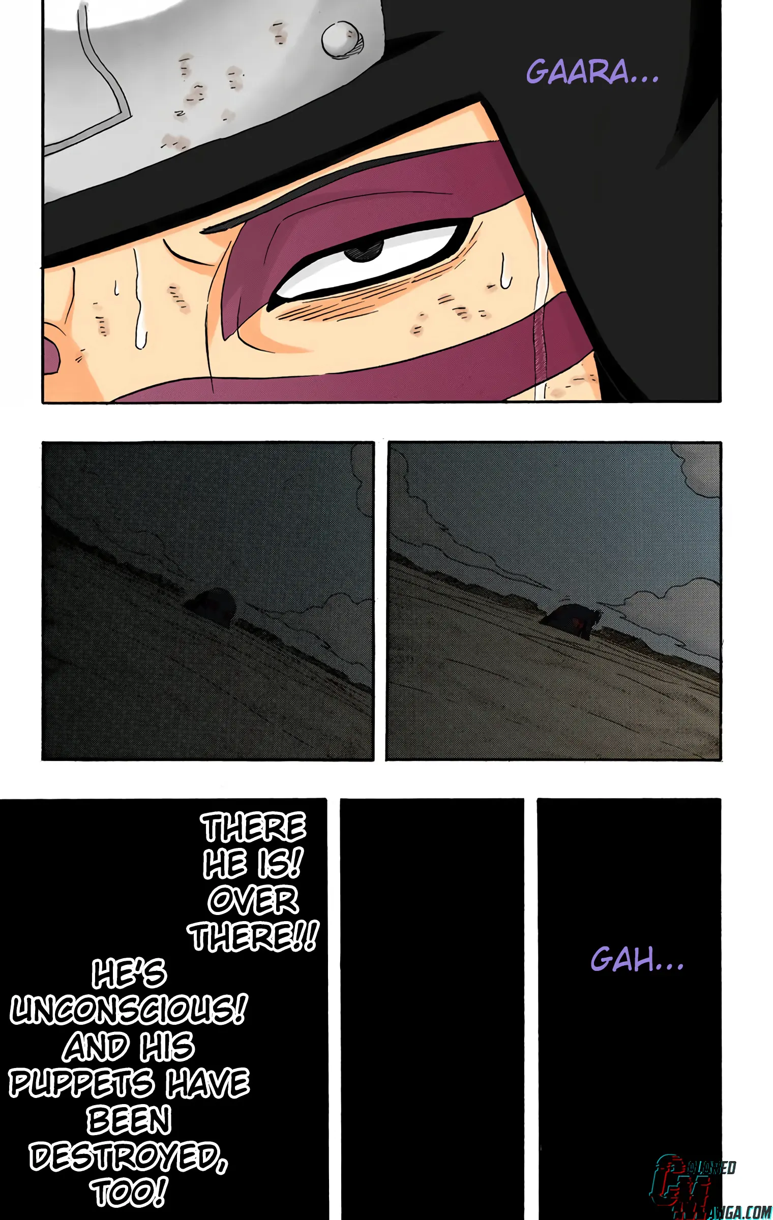 Naruto Colored Manga Online, chapter 251, page 9