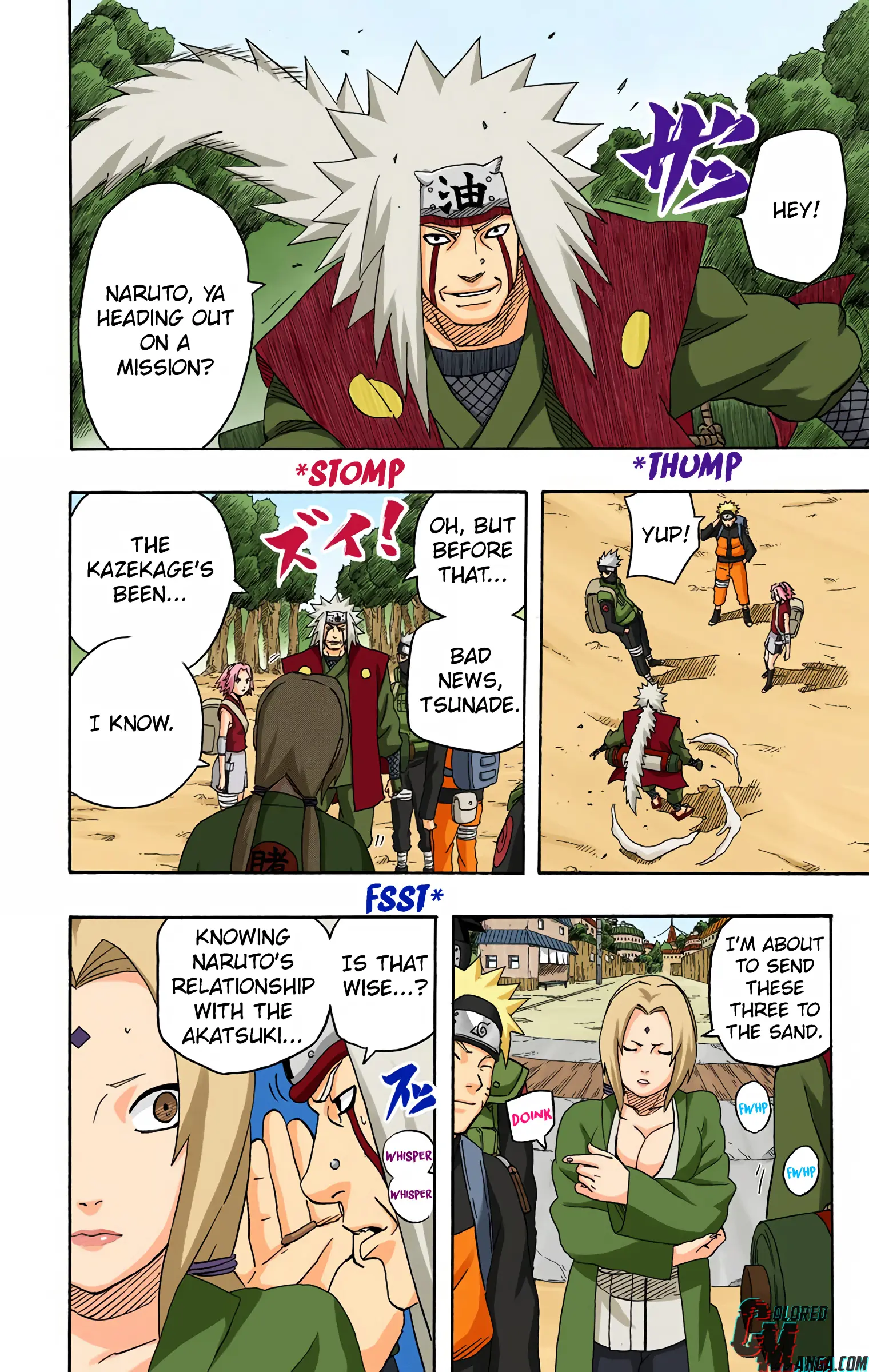 Naruto Colored Manga Online, chapter 251, page 12