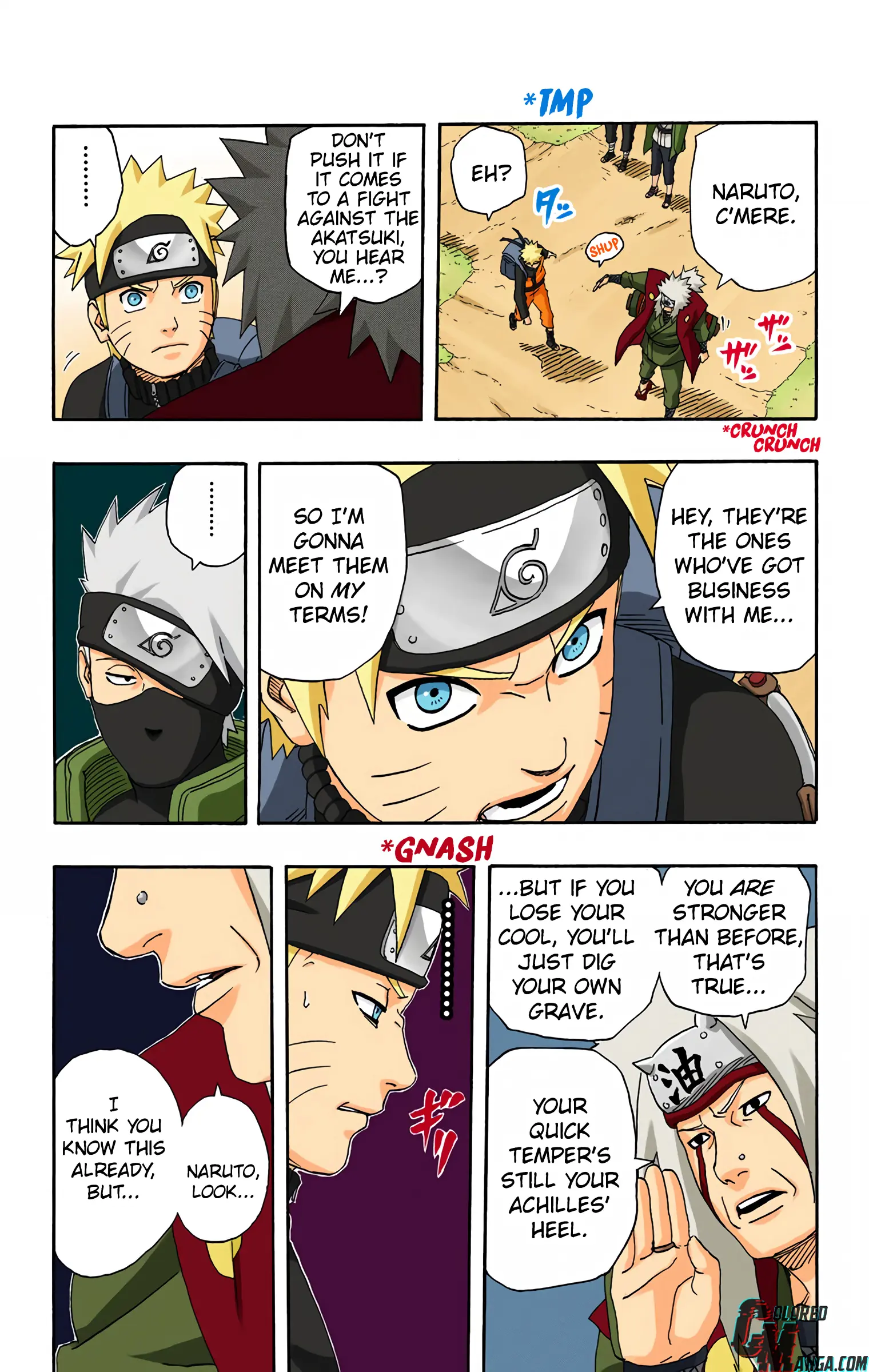 Naruto Colored Manga Online, chapter 251, page 13