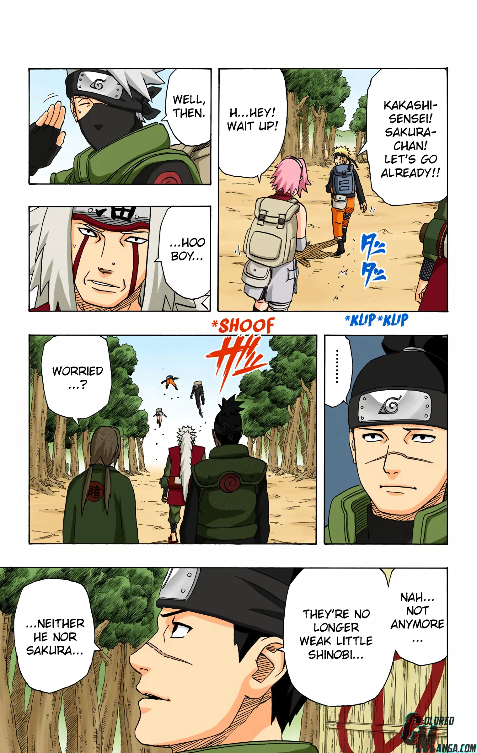 Naruto Colored Manga Online, chapter 251, page 15