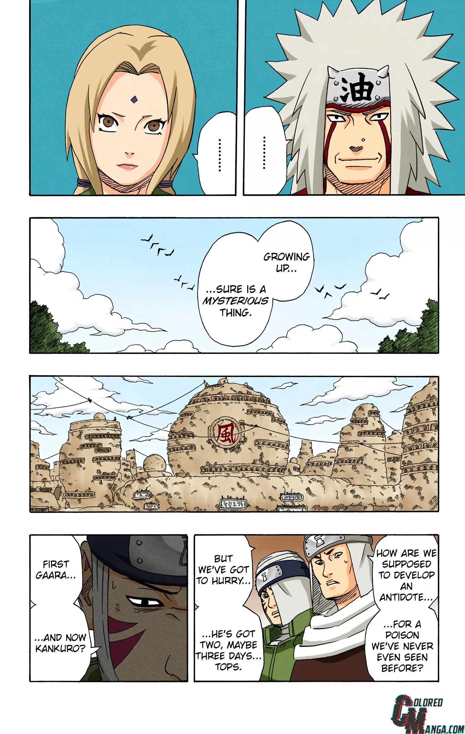 Naruto Colored Manga Online, chapter 251, page 16