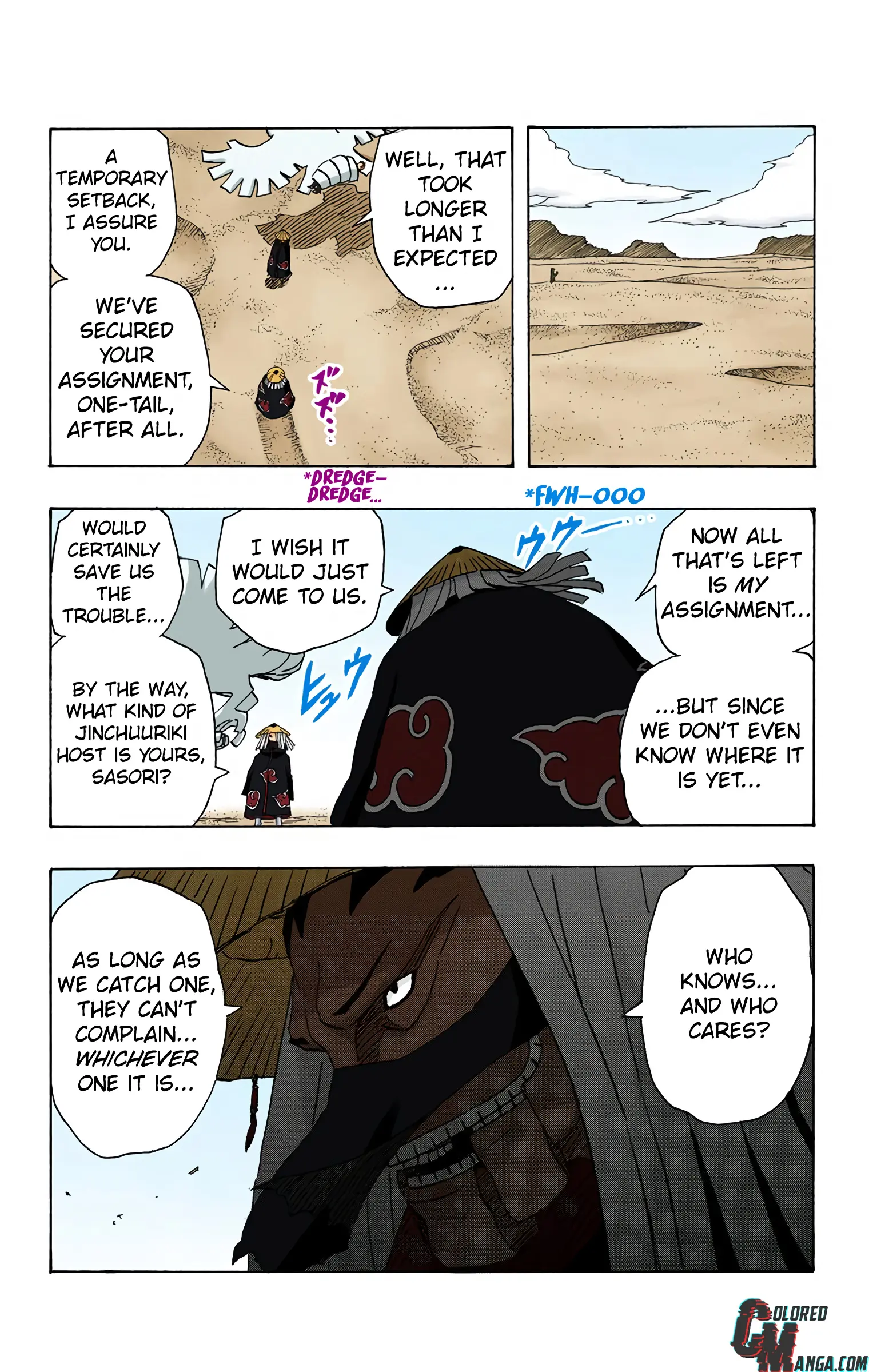 Naruto Colored Manga Online, chapter 251, page 19