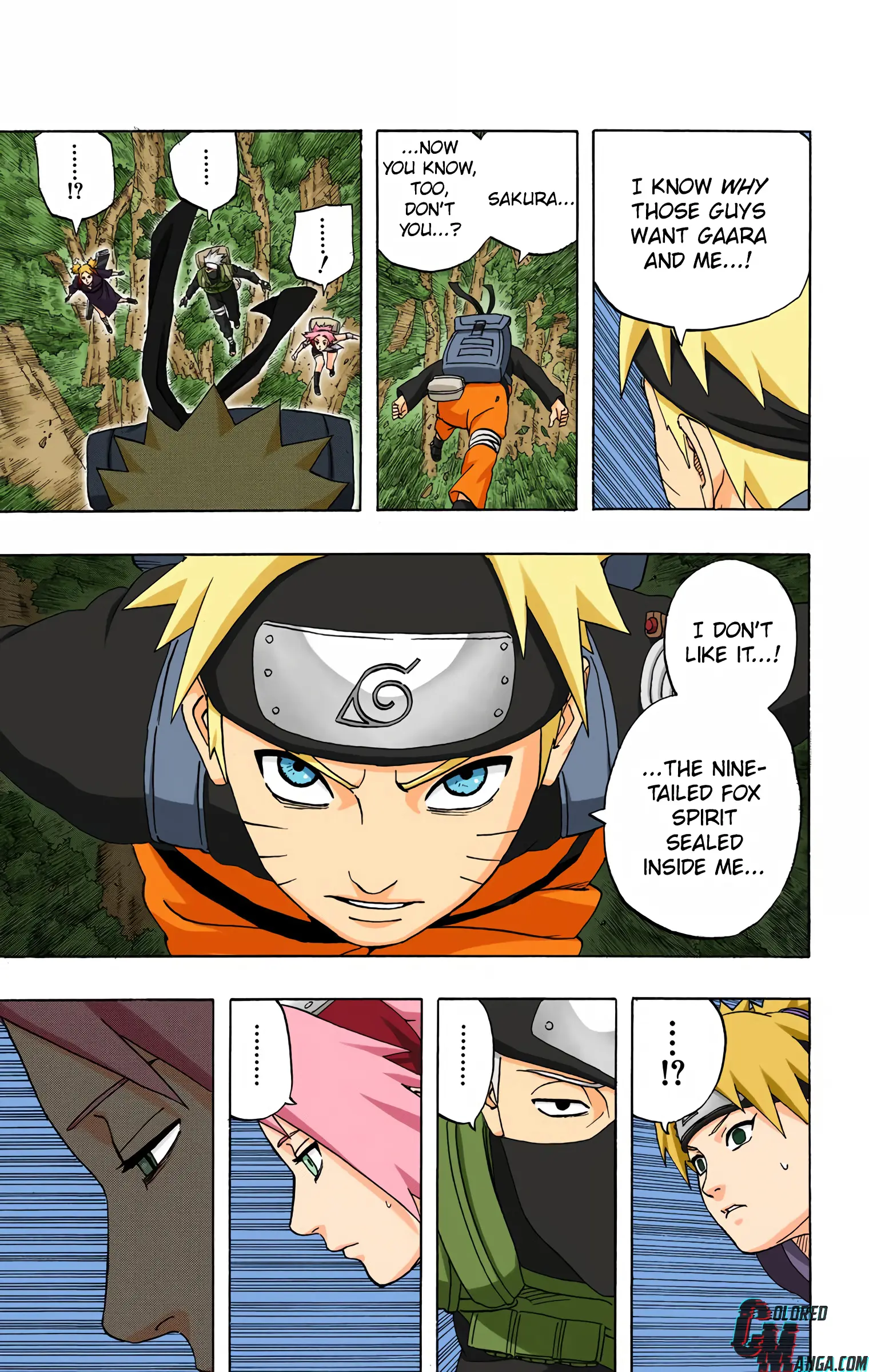 Naruto Colored Manga Online, chapter 252, page 5