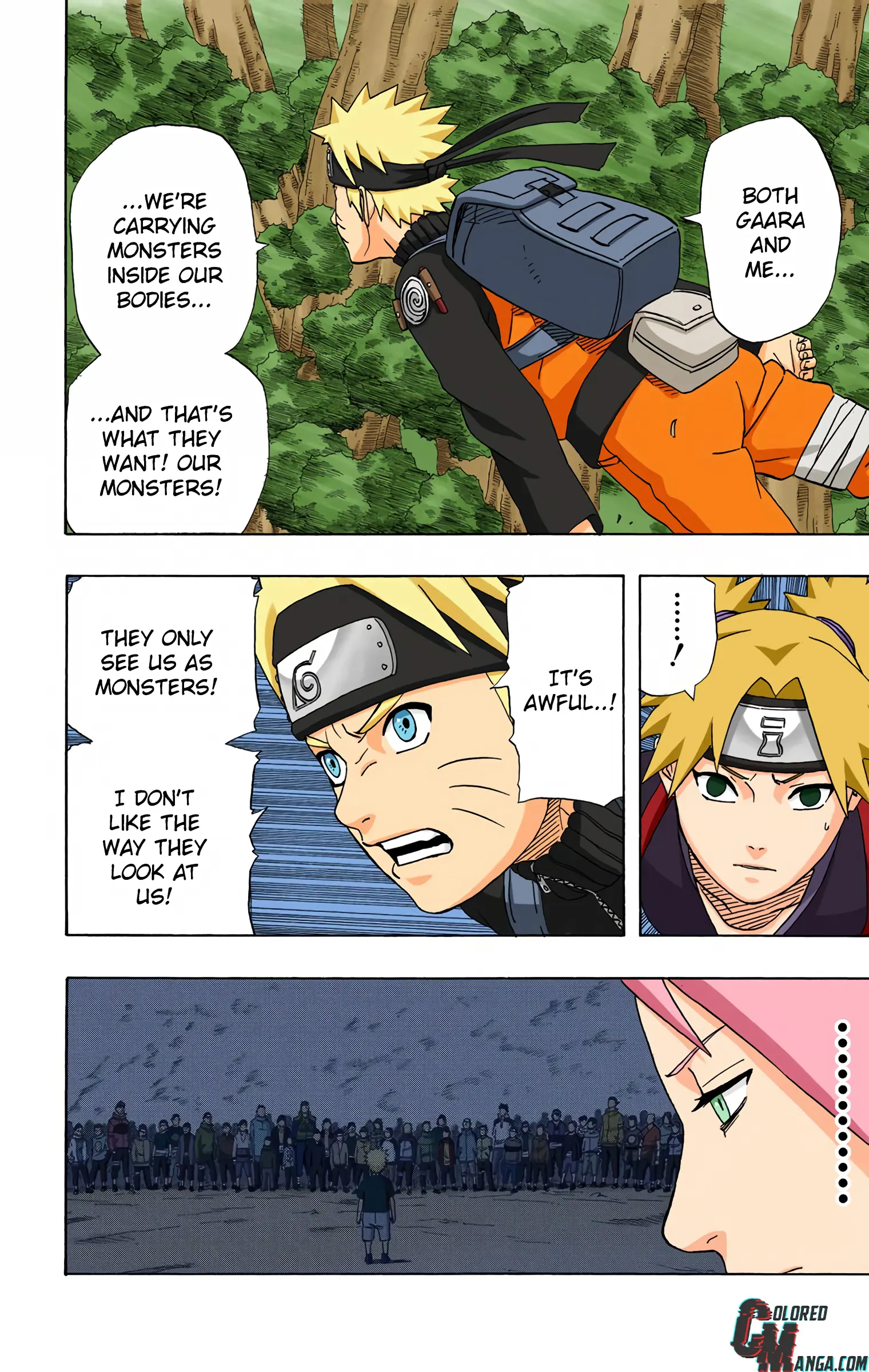 Naruto Colored Manga Online, chapter 252, page 6