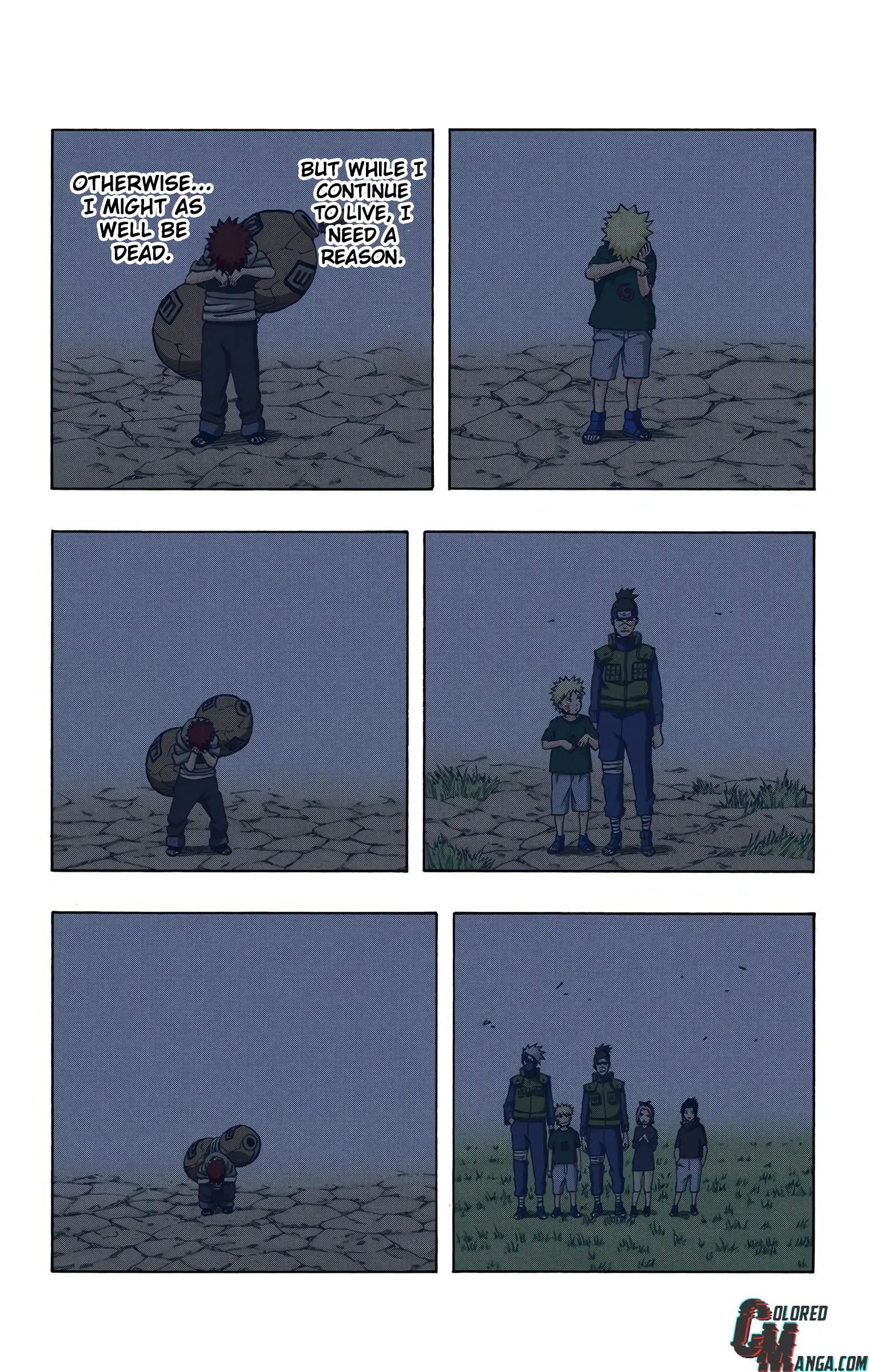 Naruto Colored Manga Online, chapter 252, page 8