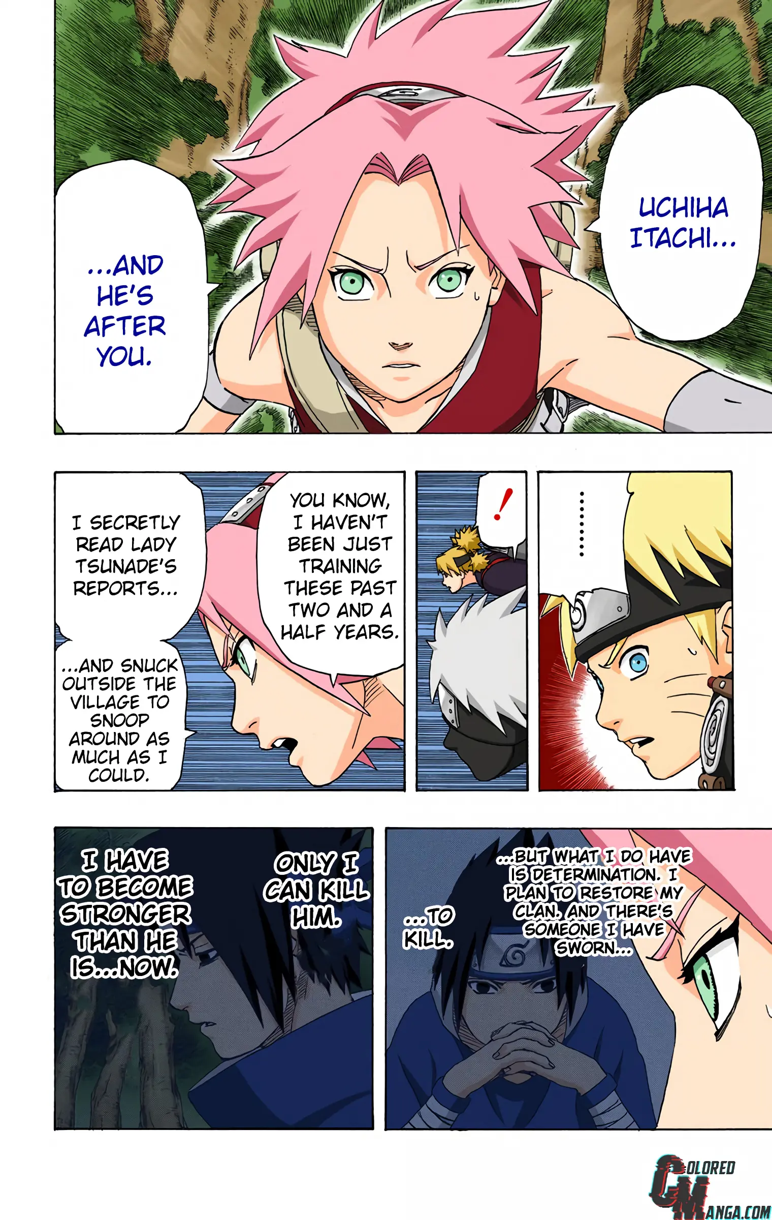 Naruto Colored Manga Online, chapter 252, page 16
