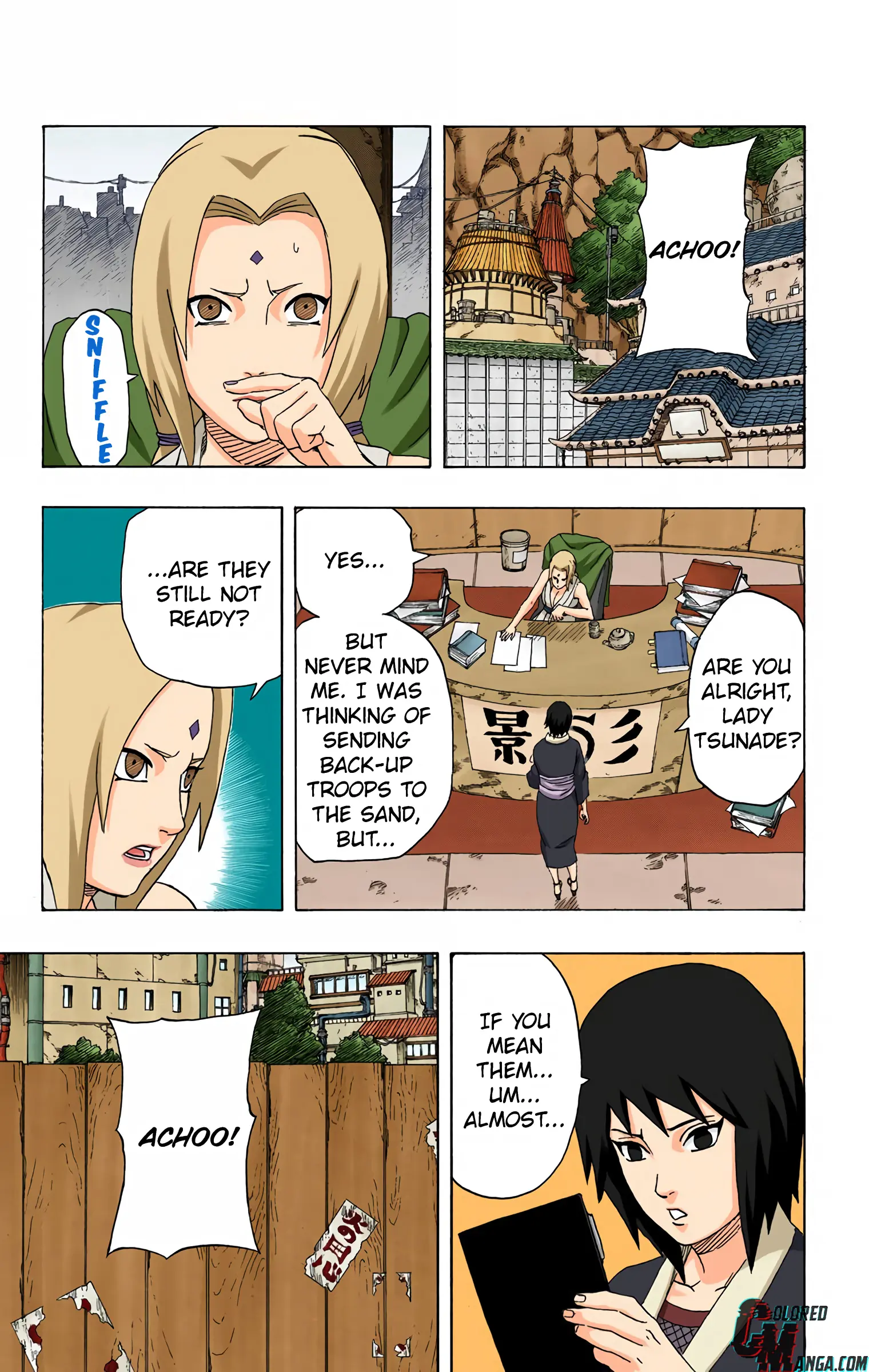 Naruto Colored Manga Online, chapter 253, page 5