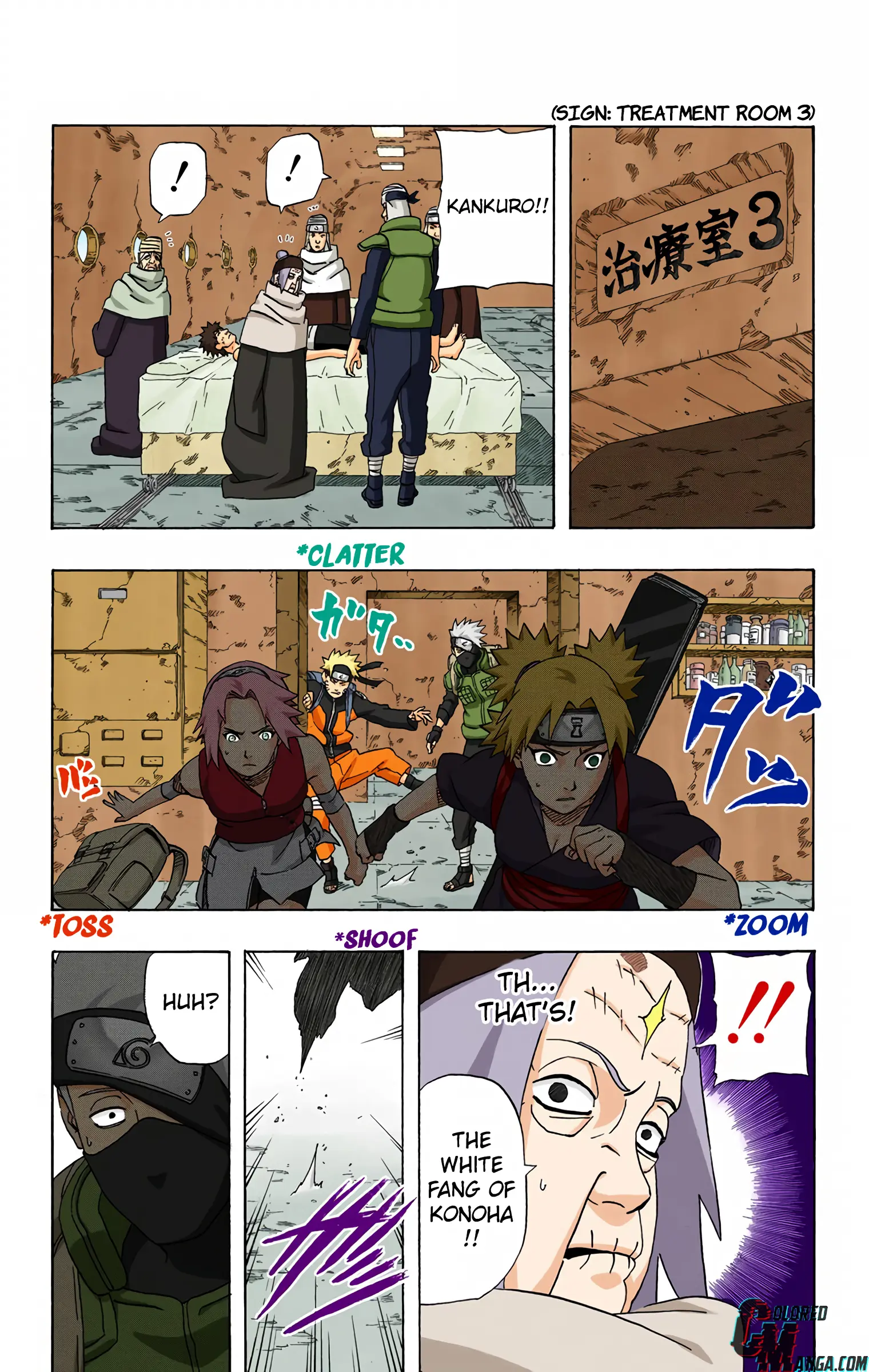 Naruto Colored Manga Online, chapter 253, page 9