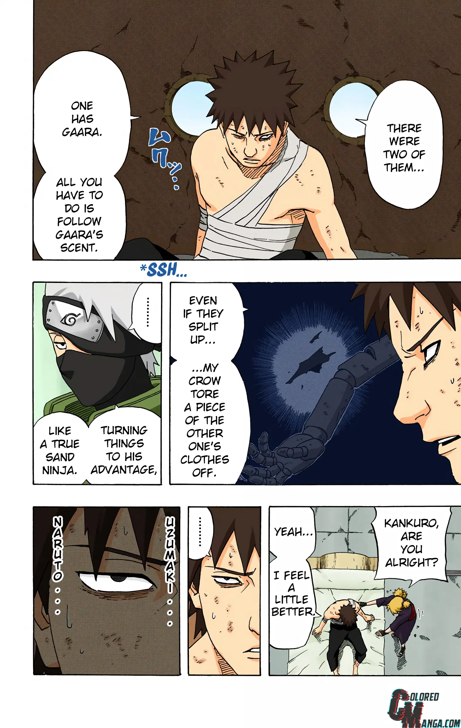 Naruto Colored Manga Online, chapter 254, page 9