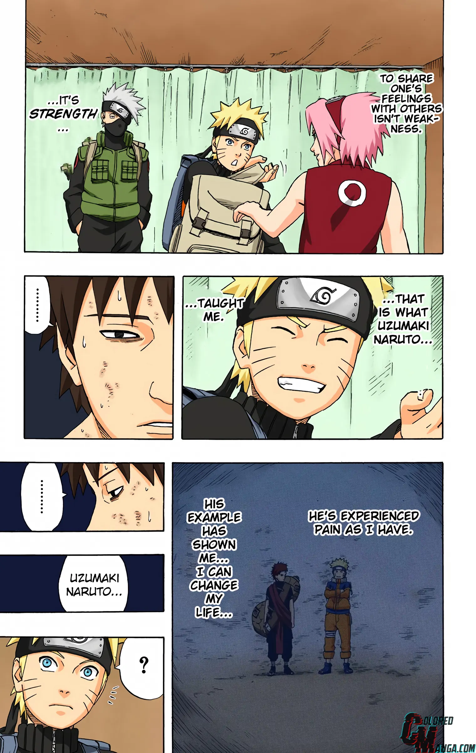 Naruto Colored Manga Online, chapter 254, page 14