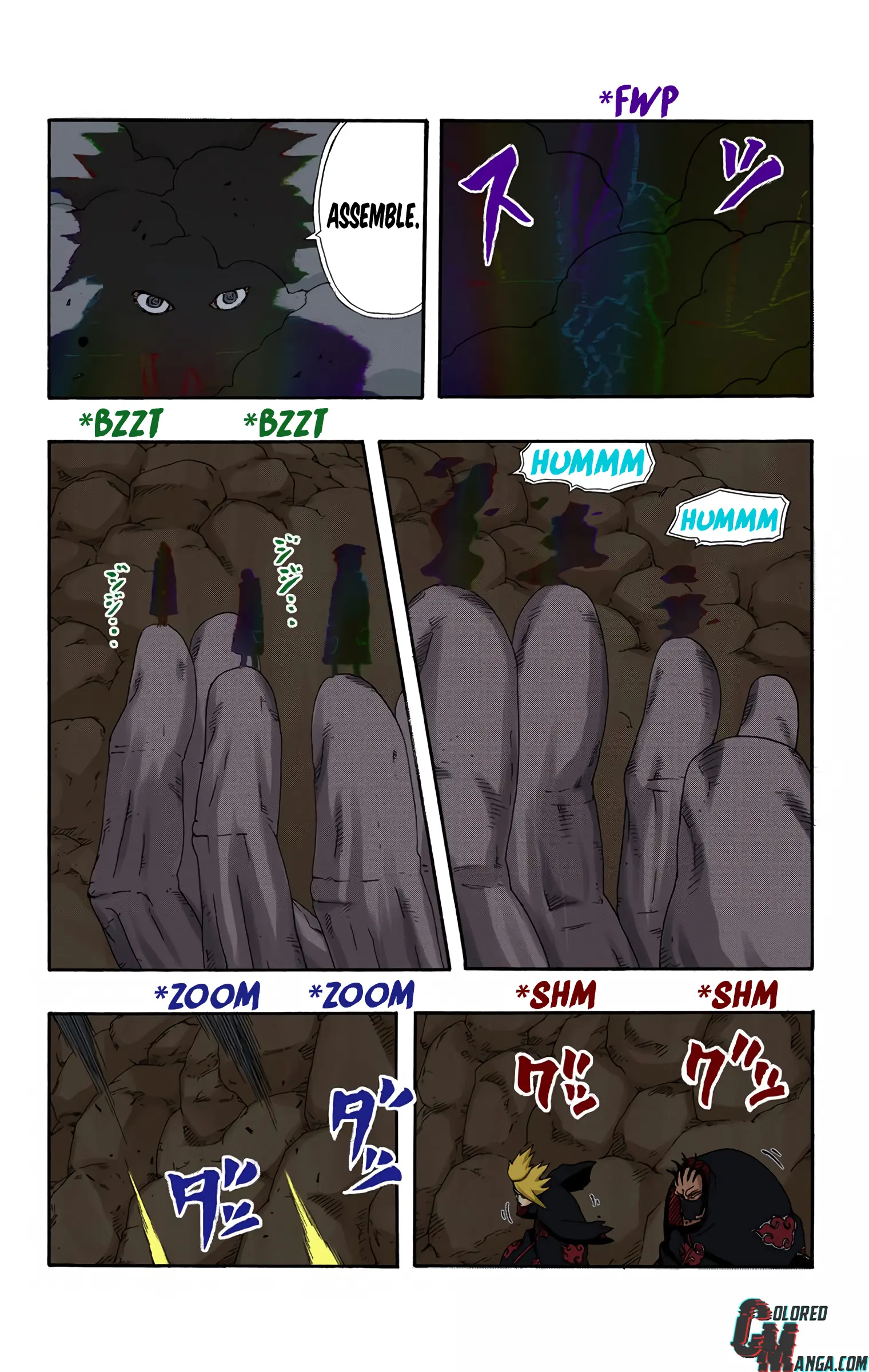 Naruto Colored Manga Online, chapter 254, page 22