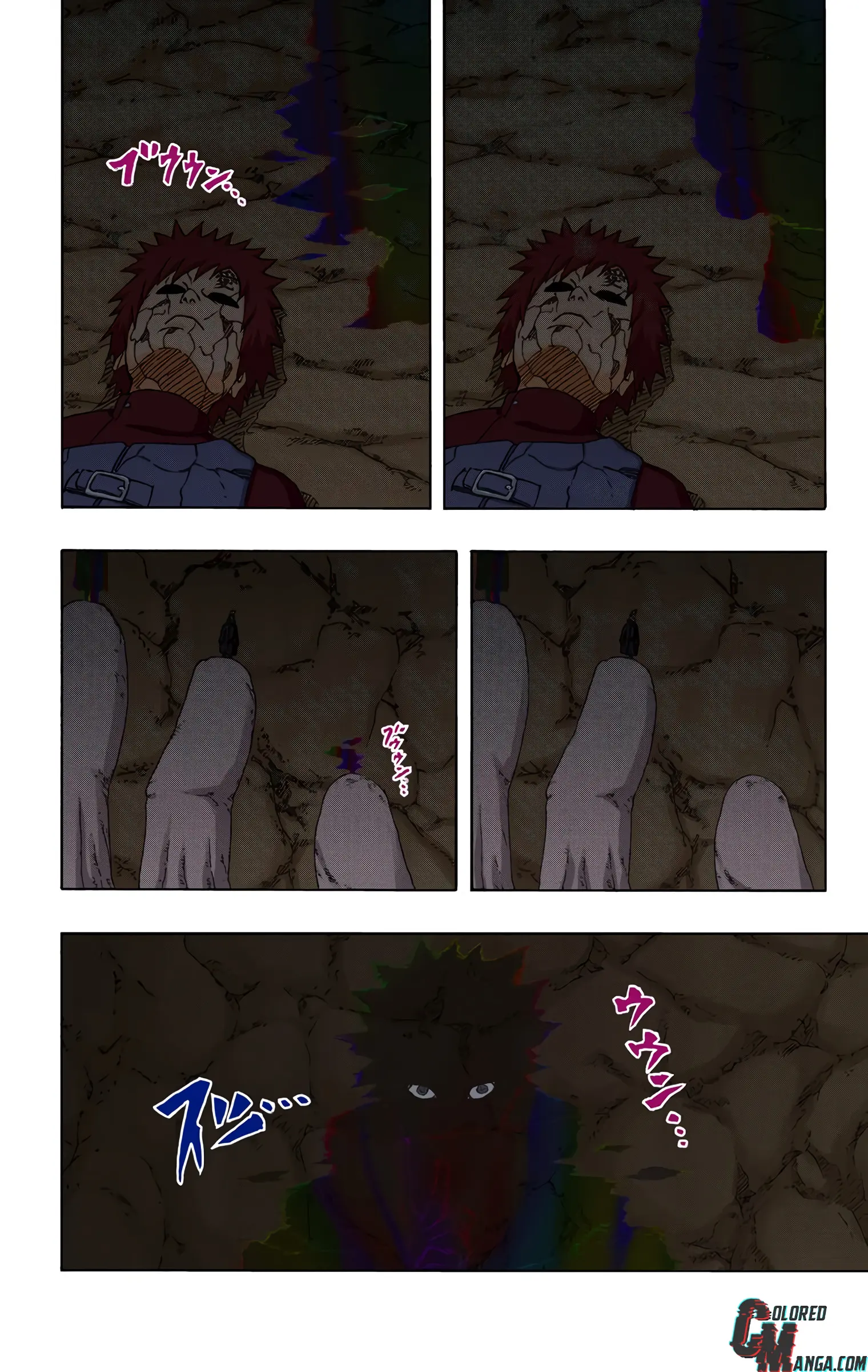 Naruto Colored Manga Online, chapter 255, page 2