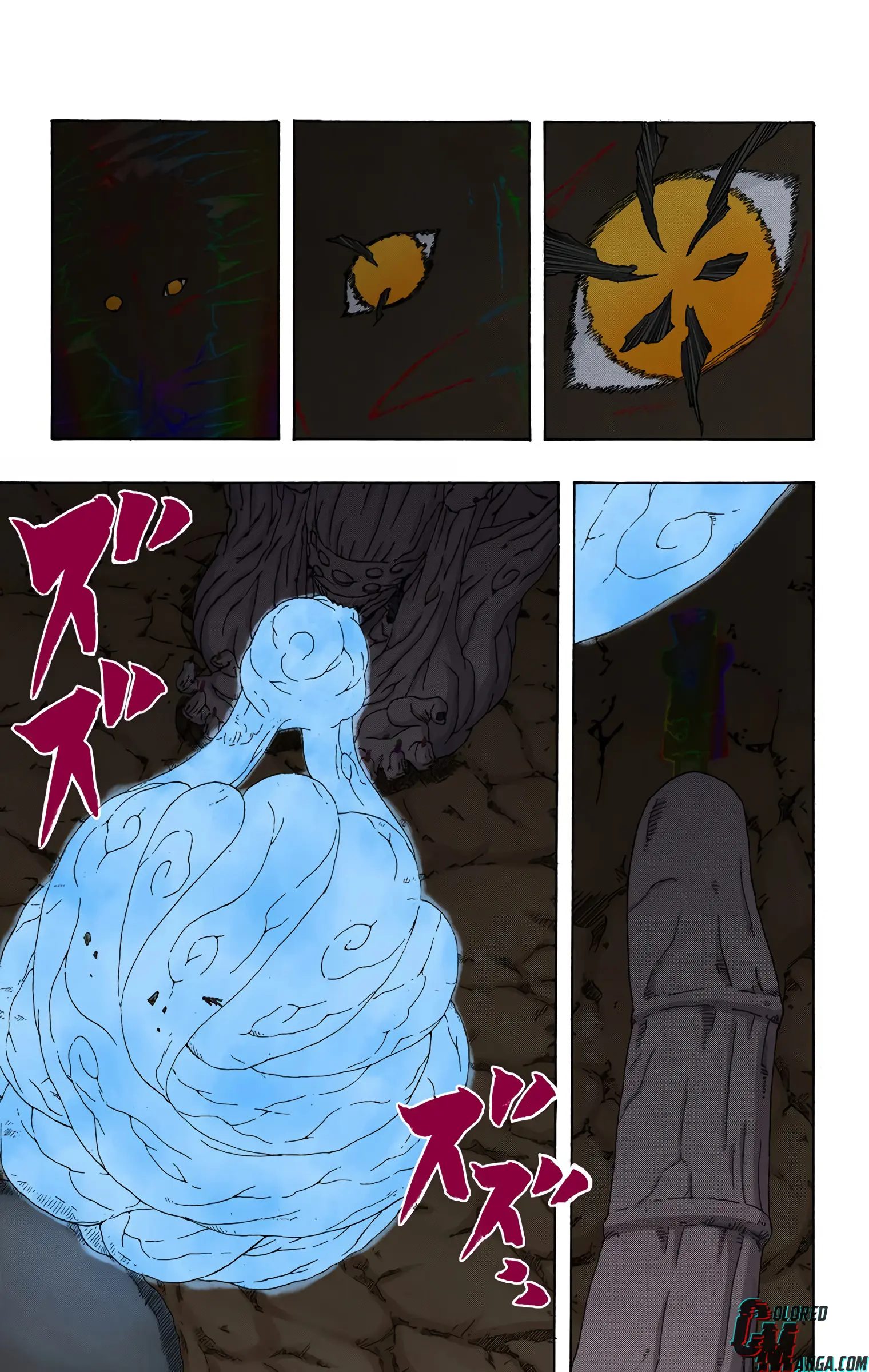 Naruto Colored Manga Online, chapter 255, page 11