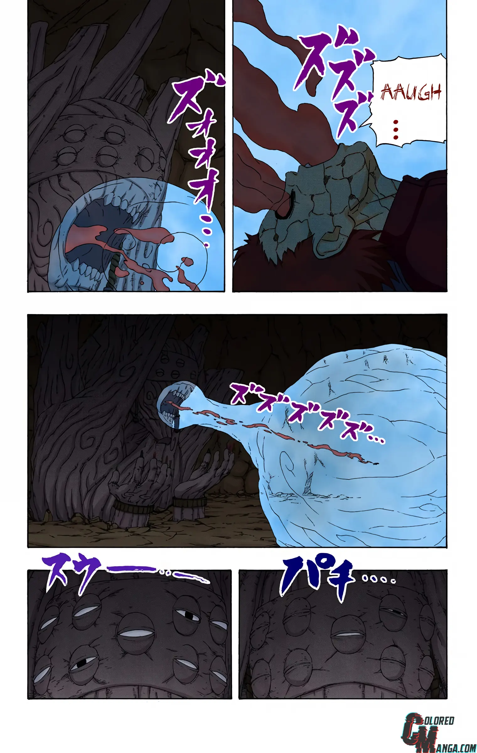 Naruto Colored Manga Online, chapter 256, page 14