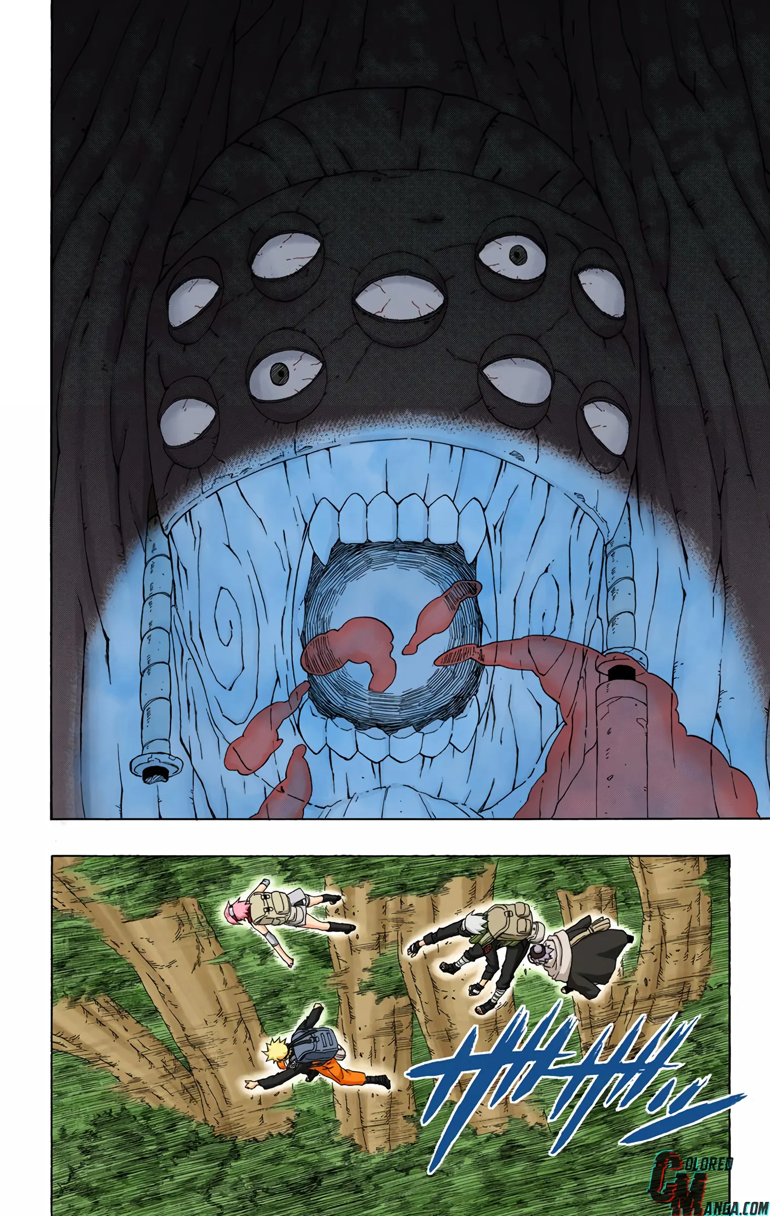 Naruto Colored Manga Online, chapter 256, page 15