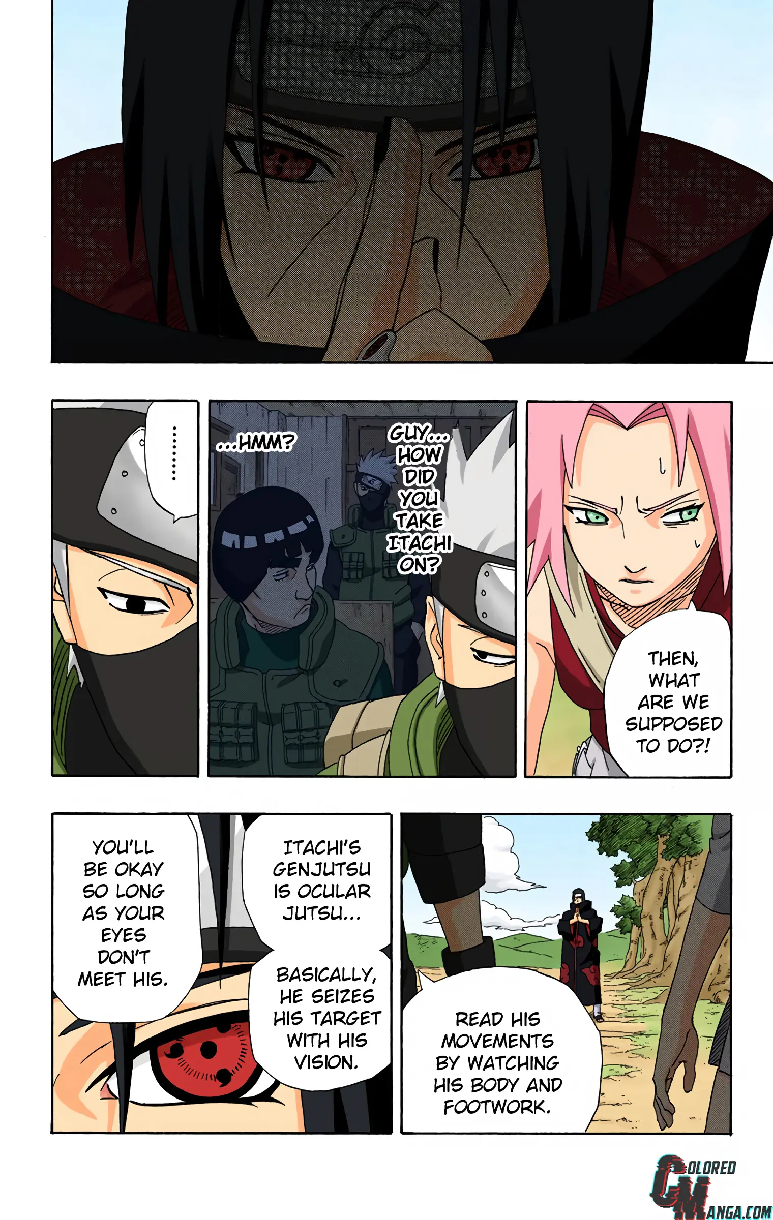 Naruto Colored Manga Online, chapter 257, page 4