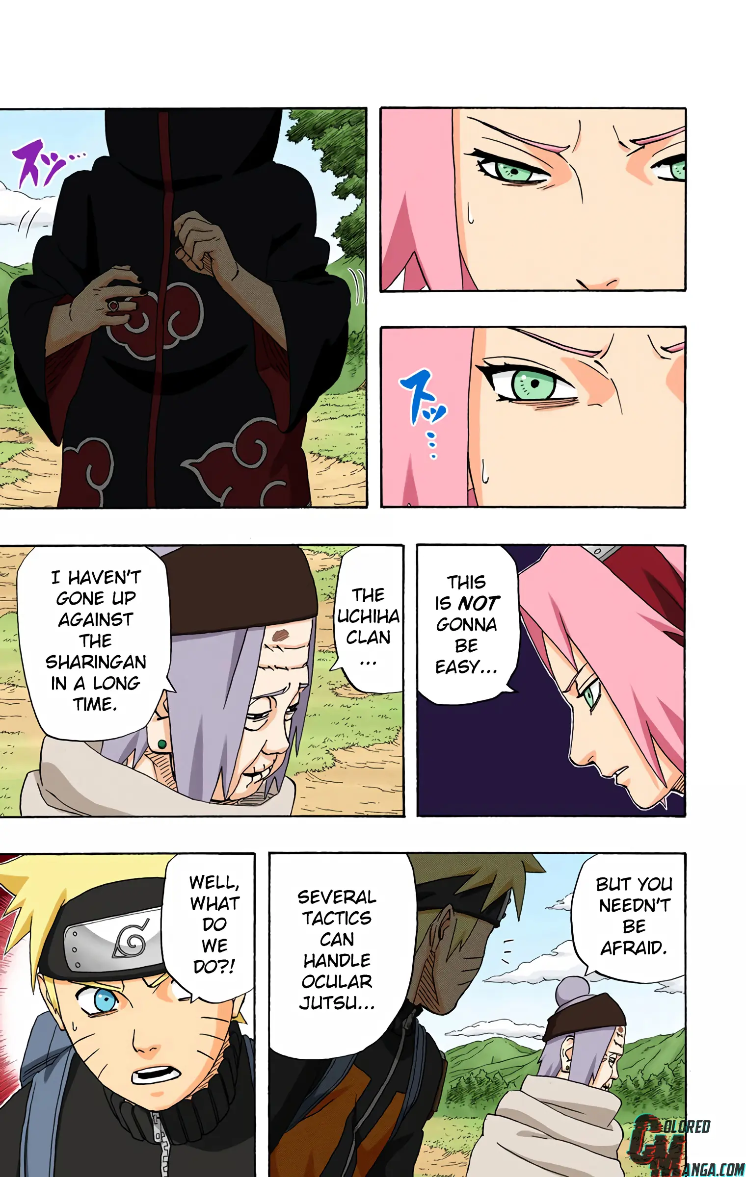 Naruto Colored Manga Online, chapter 257, page 5