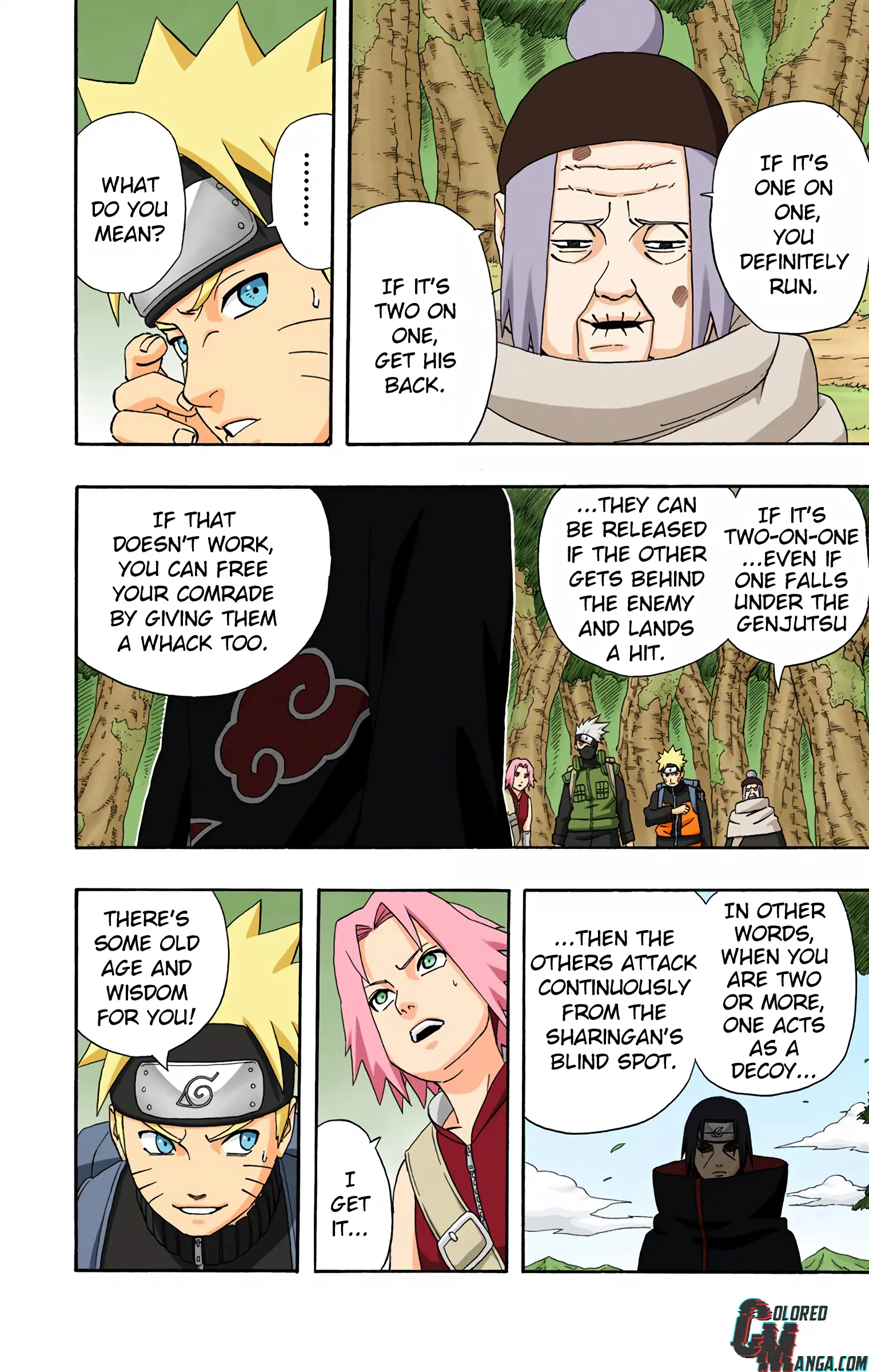 Naruto Colored Manga Online, chapter 257, page 6