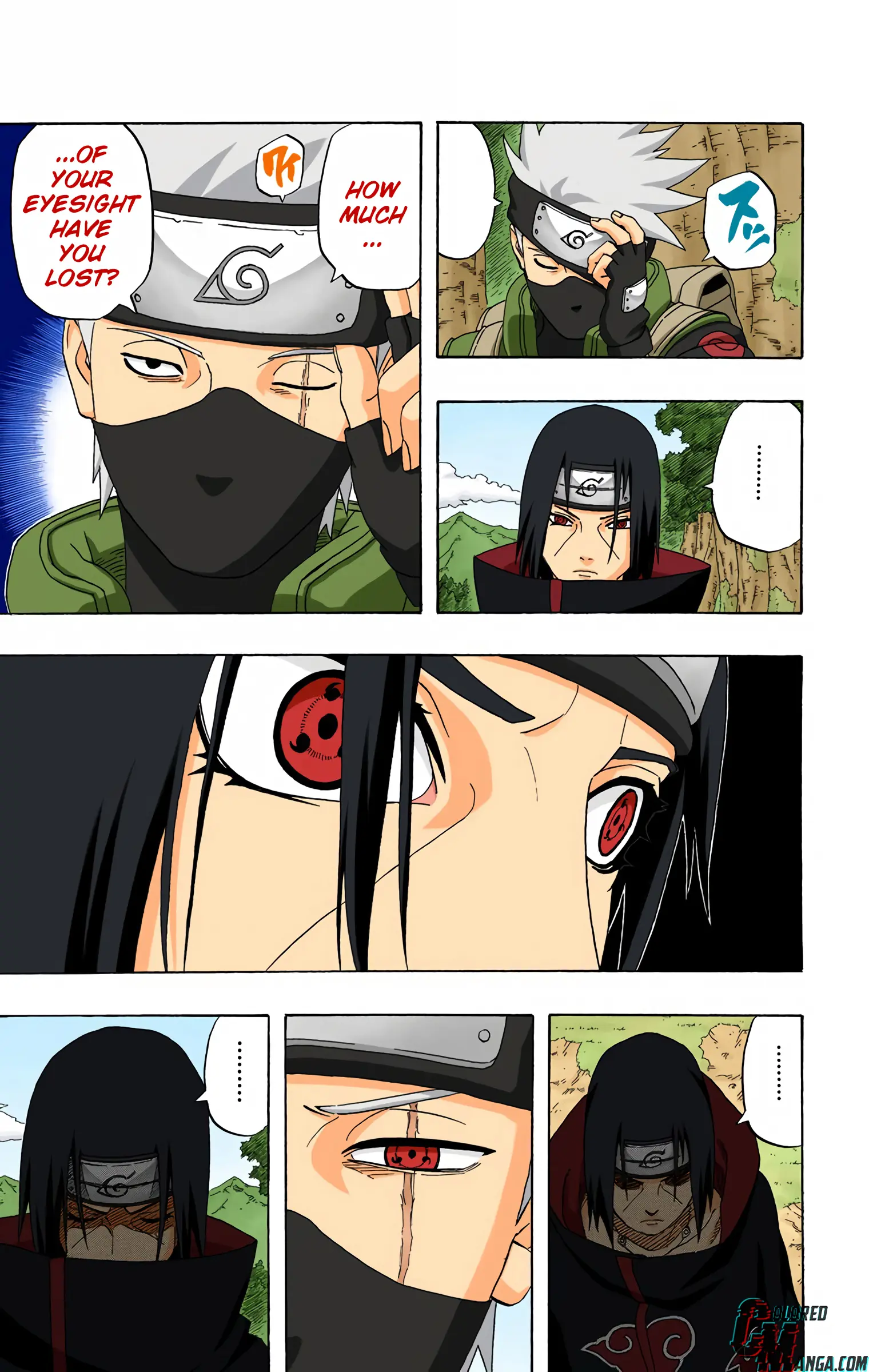 Naruto Colored Manga Online, chapter 257, page 9