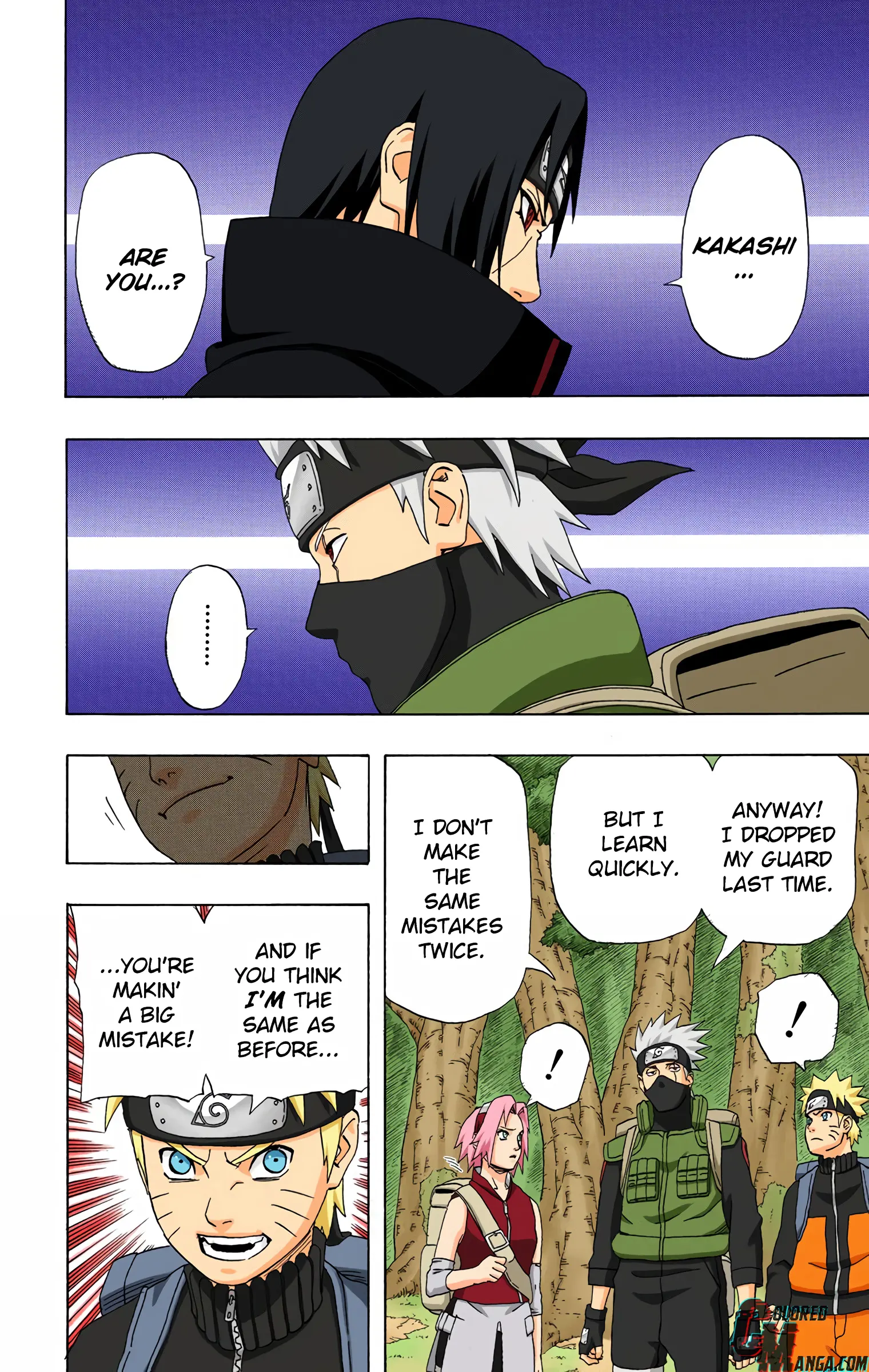 Naruto Colored Manga Online, chapter 257, page 10
