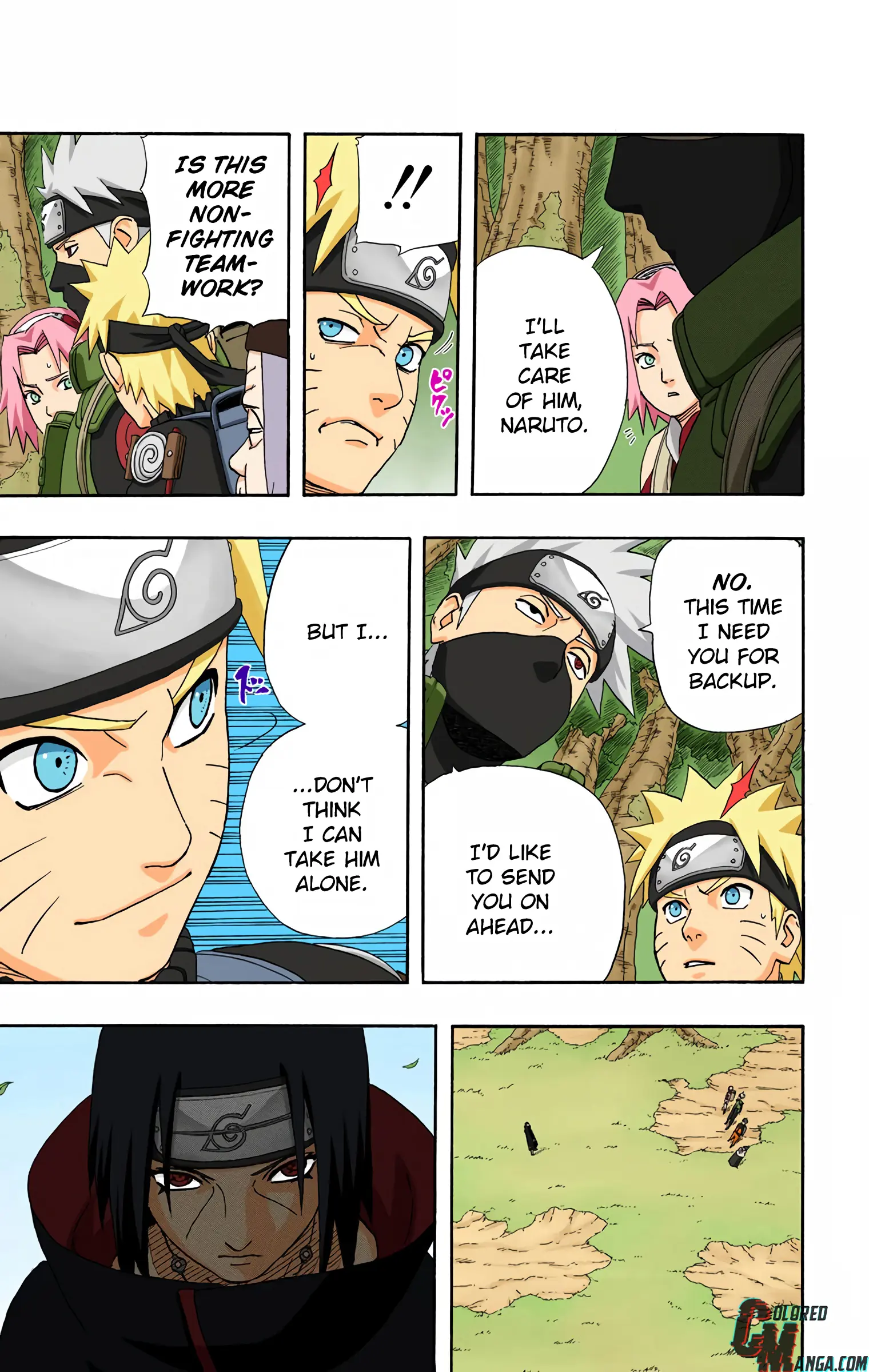 Naruto Colored Manga Online, chapter 257, page 11