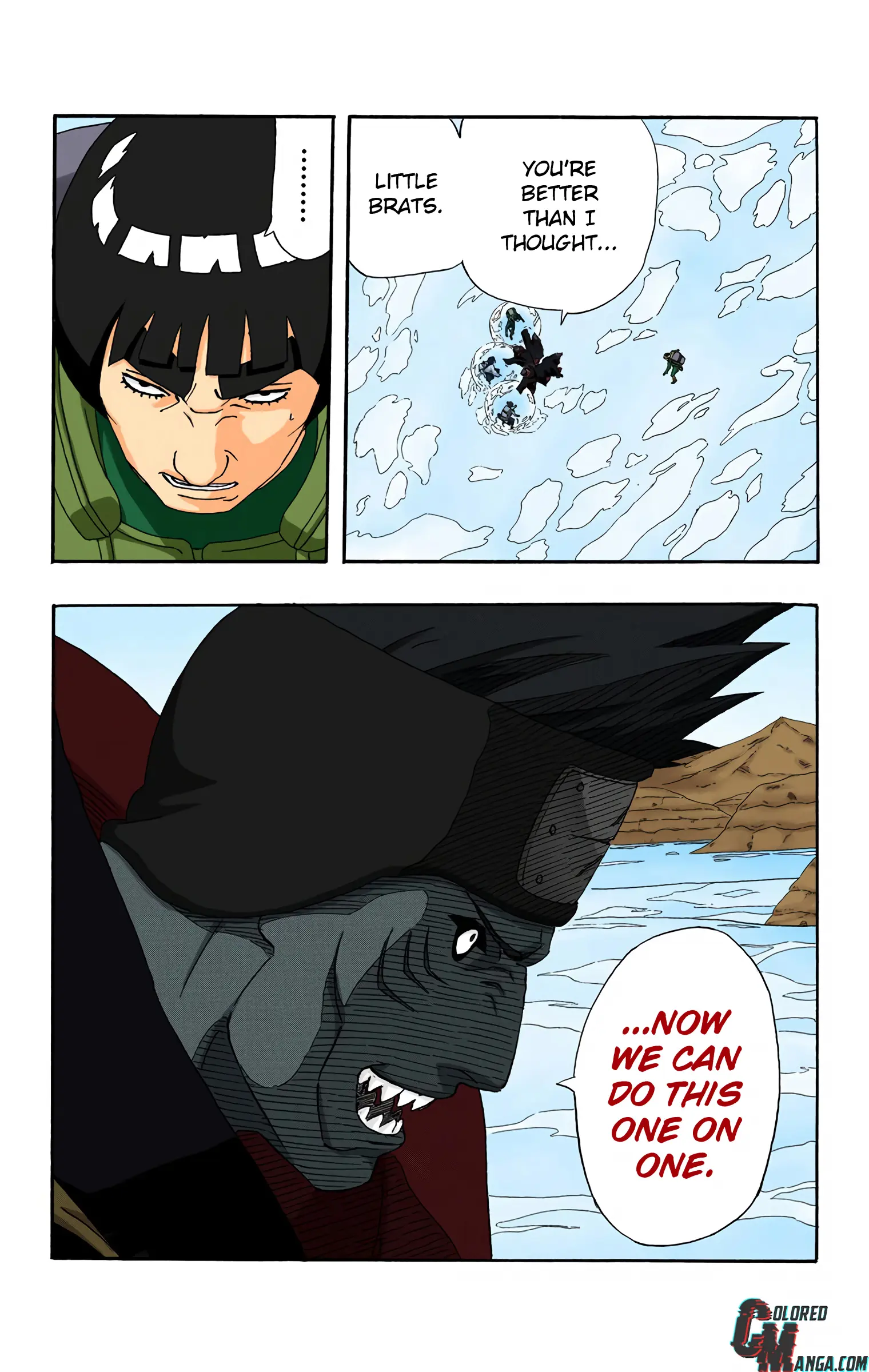 Naruto Colored Manga Online, chapter 257, page 19