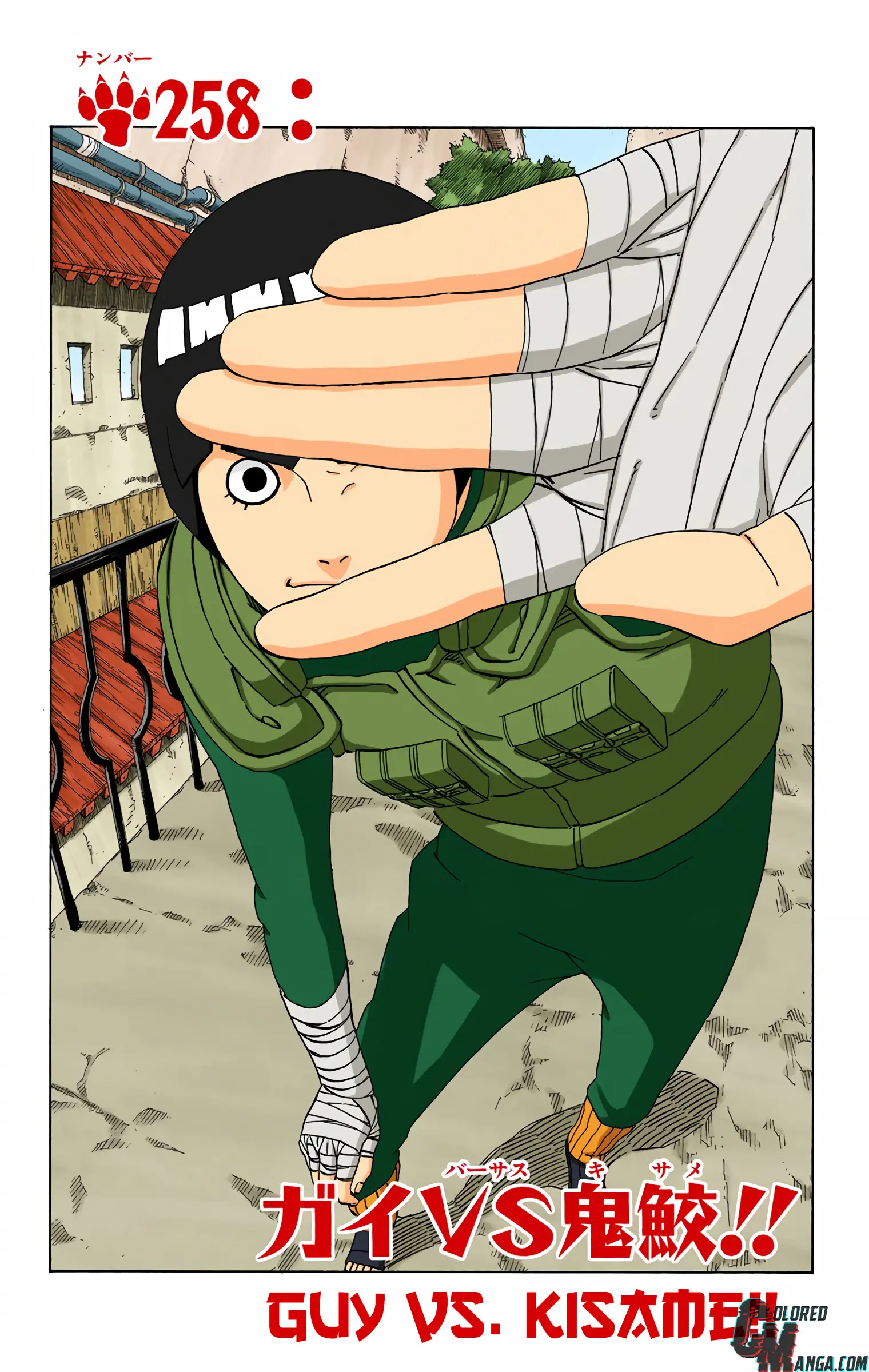 Naruto Colored Manga Online, chapter 258, page 1