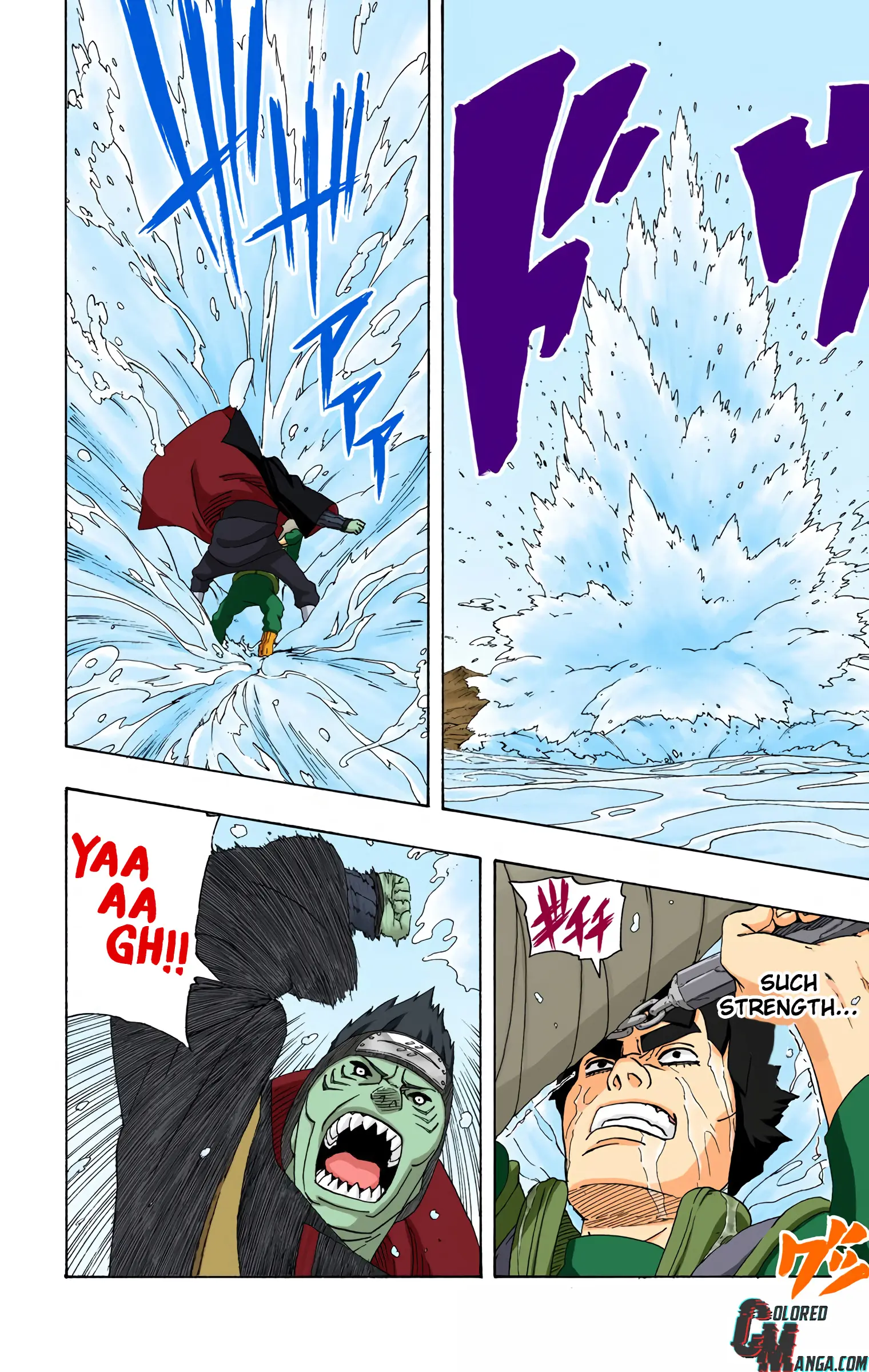 Naruto Colored Manga Online, chapter 258, page 8