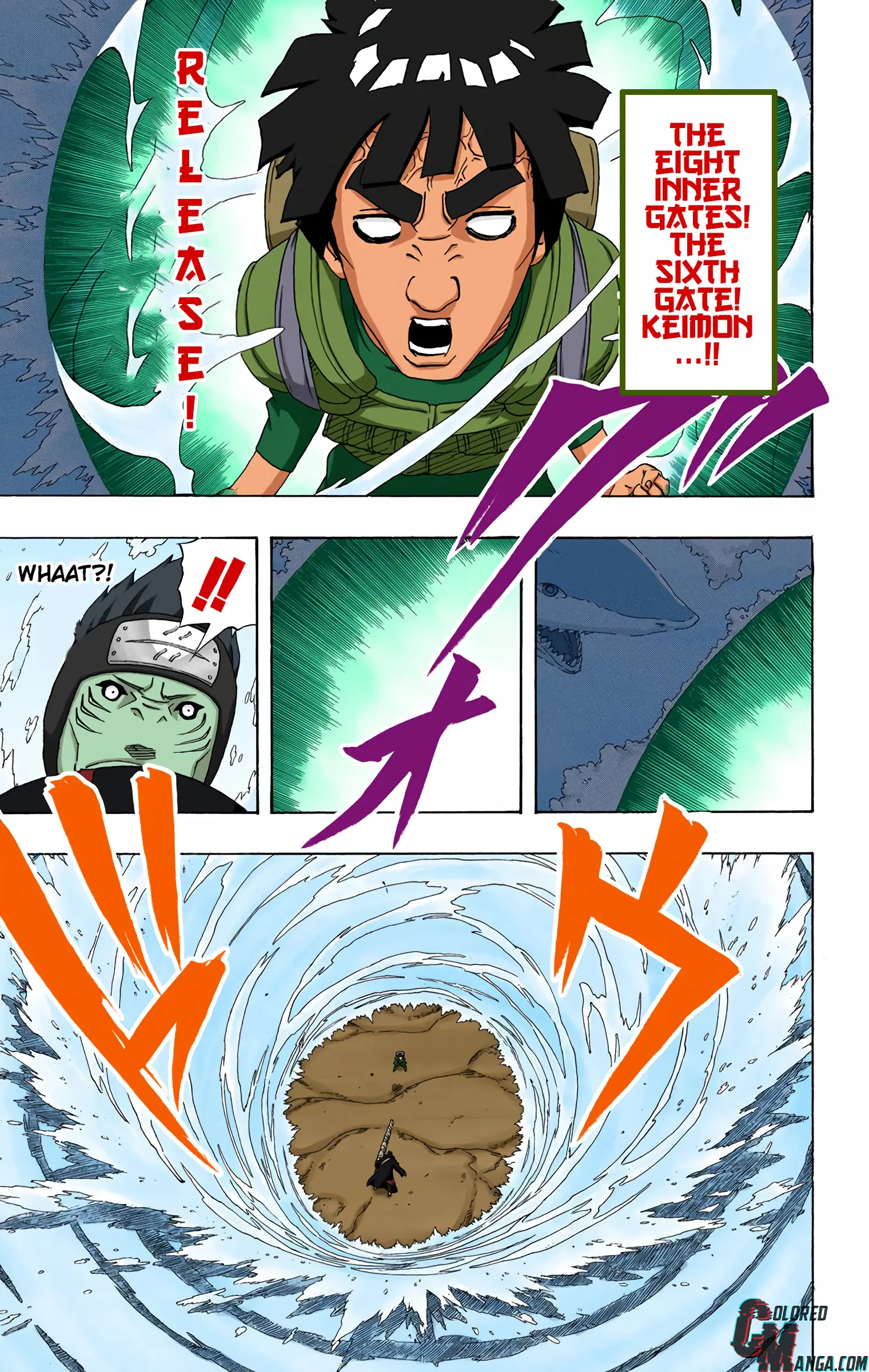 Naruto Colored Manga Online, chapter 258, page 11